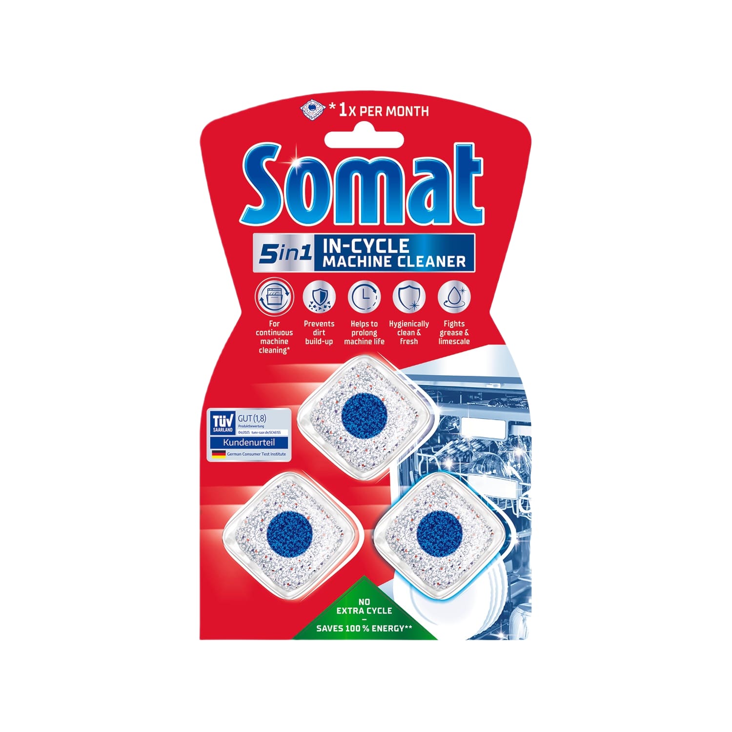 Indapl. valiklis SOMAT MACHINE CLEANER, 3vnt.