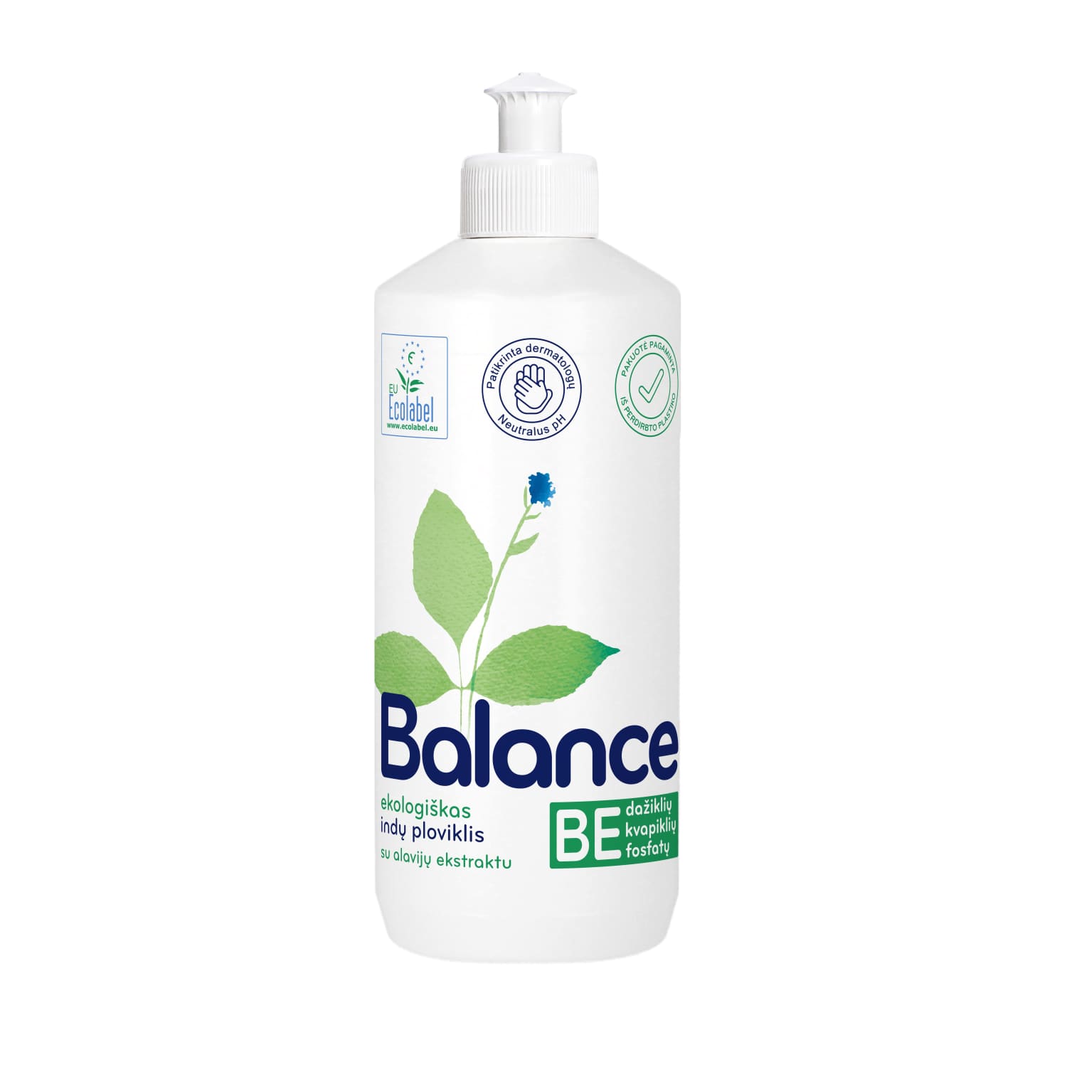 Dishwashing liquid BALANCE with aloe vera ext. 450 ml