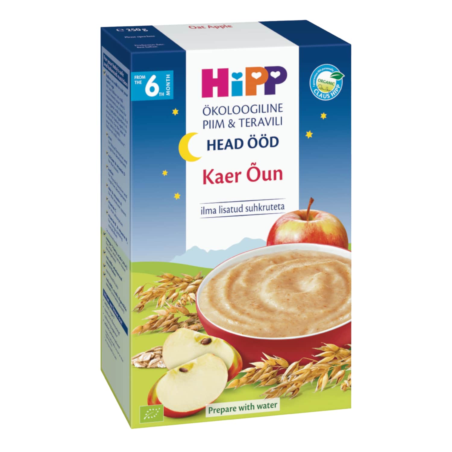 Ekol. овсяная каша HIPP BIO, 250 г