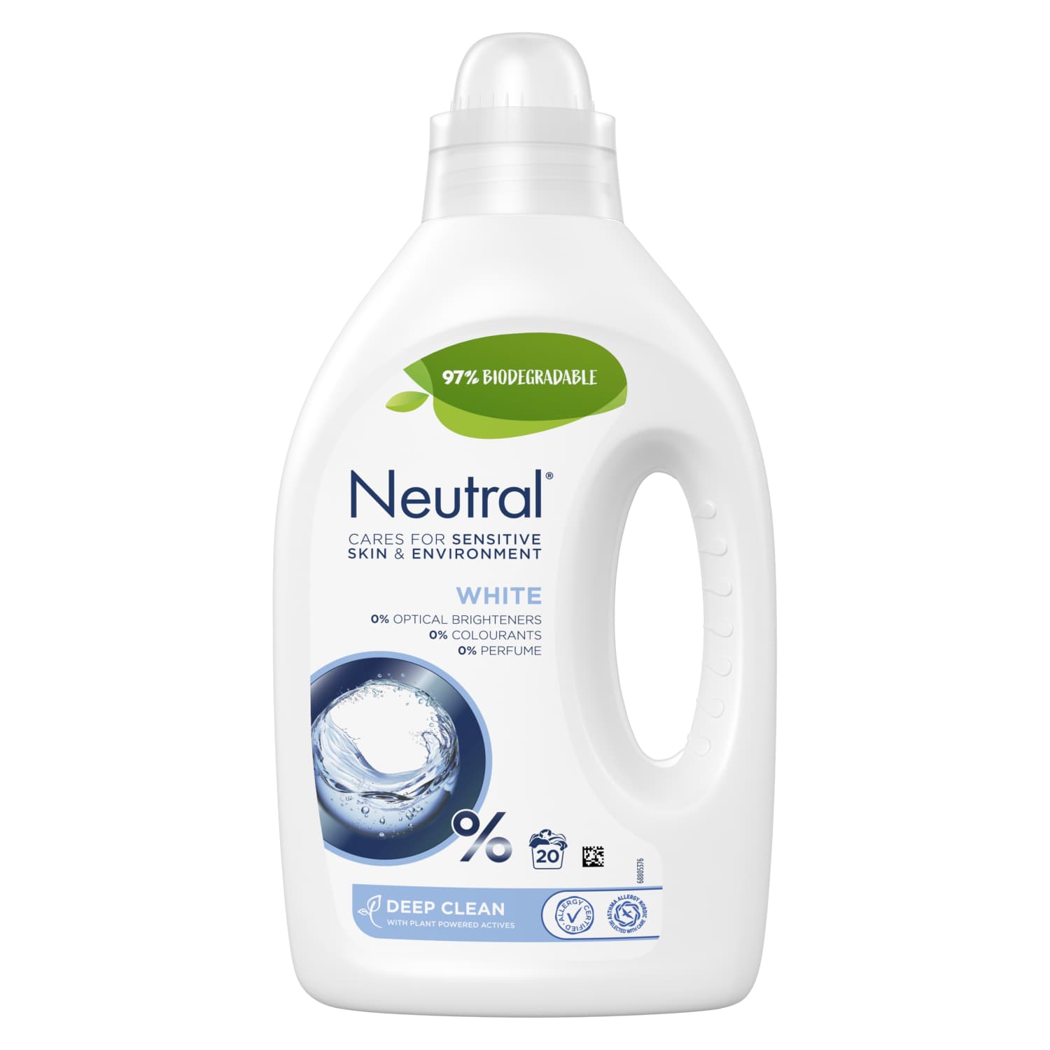 Liquid detergent for whites NEUTRAL, 1 l