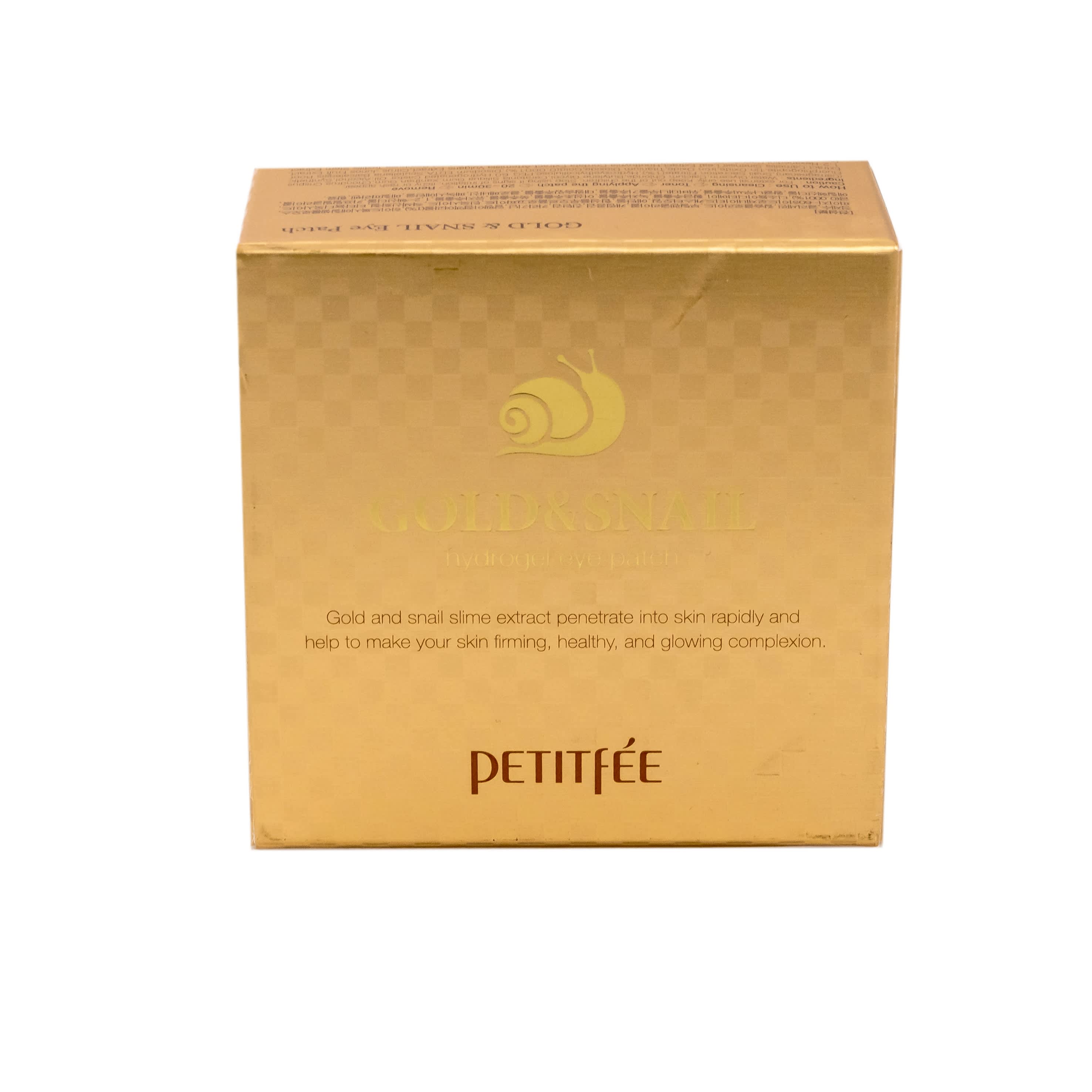 Hidrogel.paak.kauk.PETITFEE GOLD&SNAIL,60vnt.