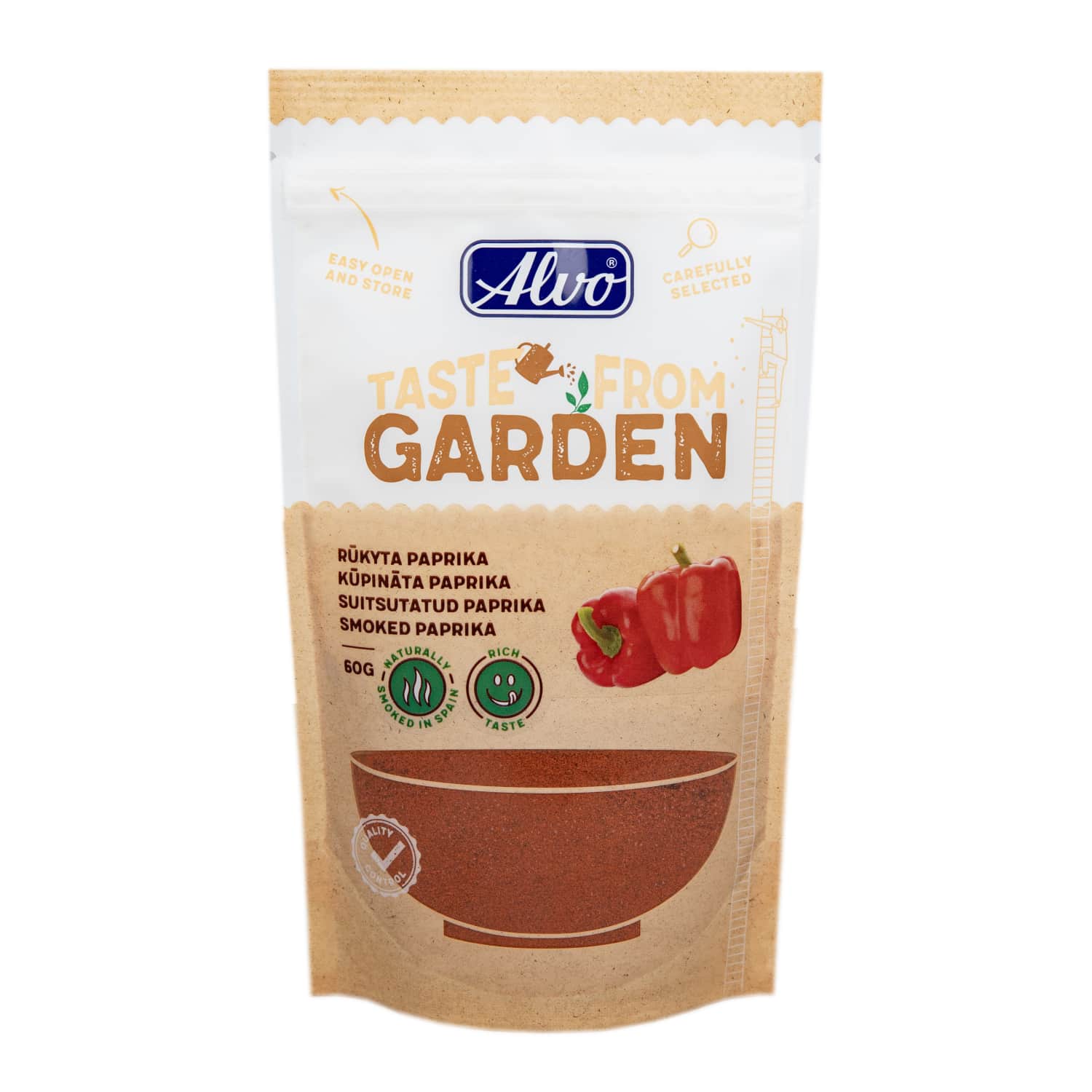 Smoked paprika TASTE FROM GARDEN, 60 g