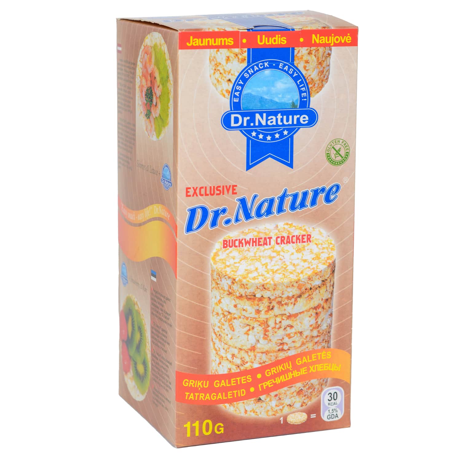 Гречневые хрустяшки DR.NATURE, 110 г