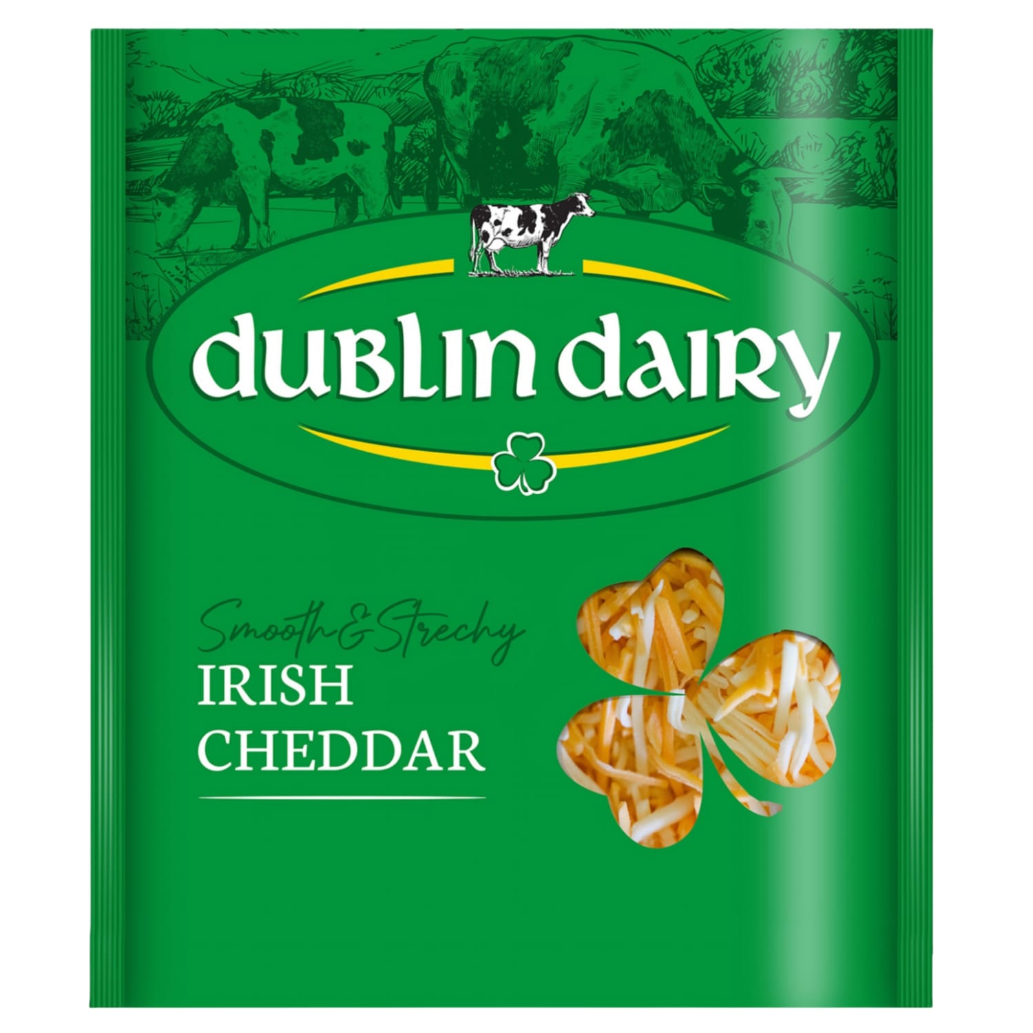 Grated Cheddar Cheese DUBLIN DAIRY, 150 g