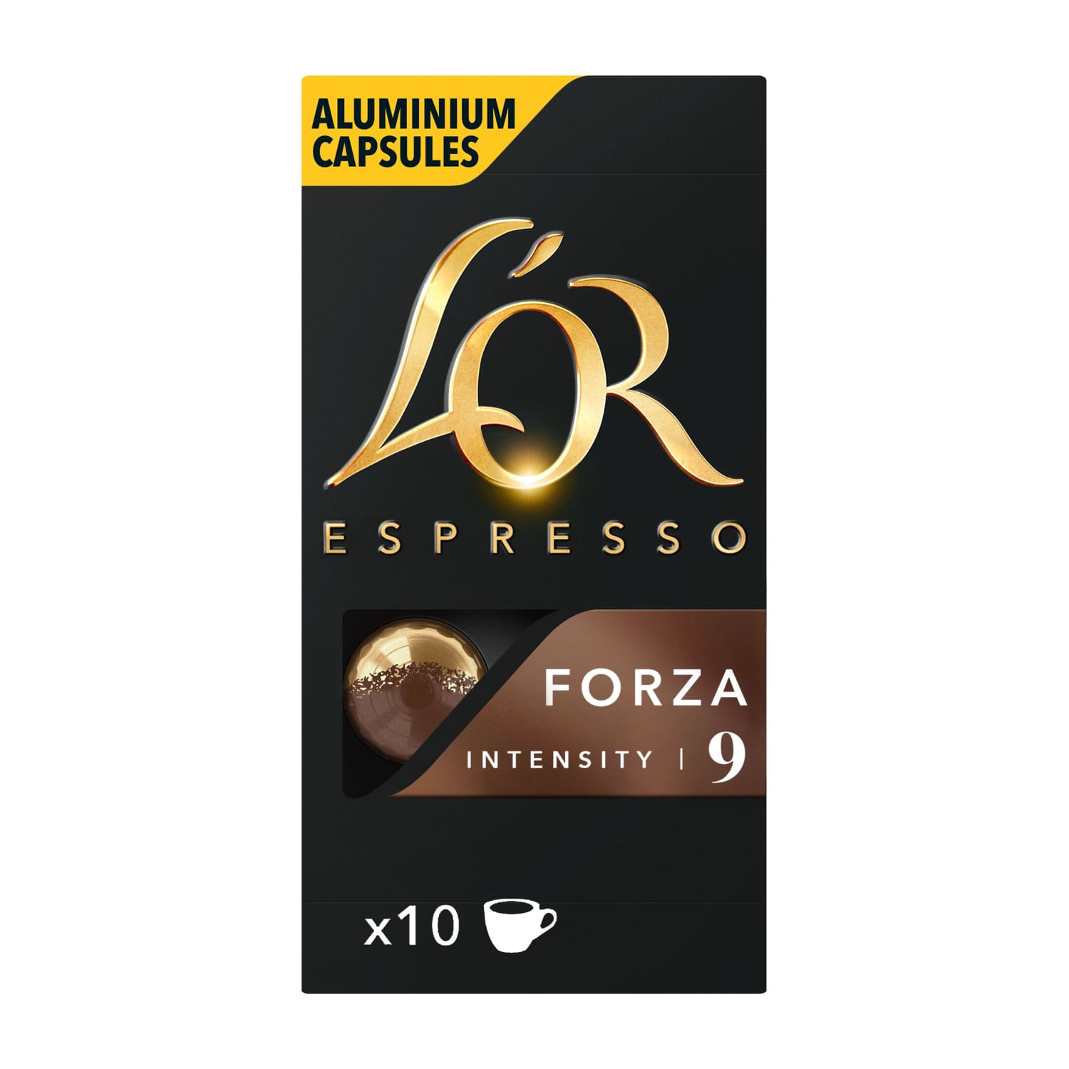 Kavos kapsulės LOR FORZA, 10 vnt. 52 g