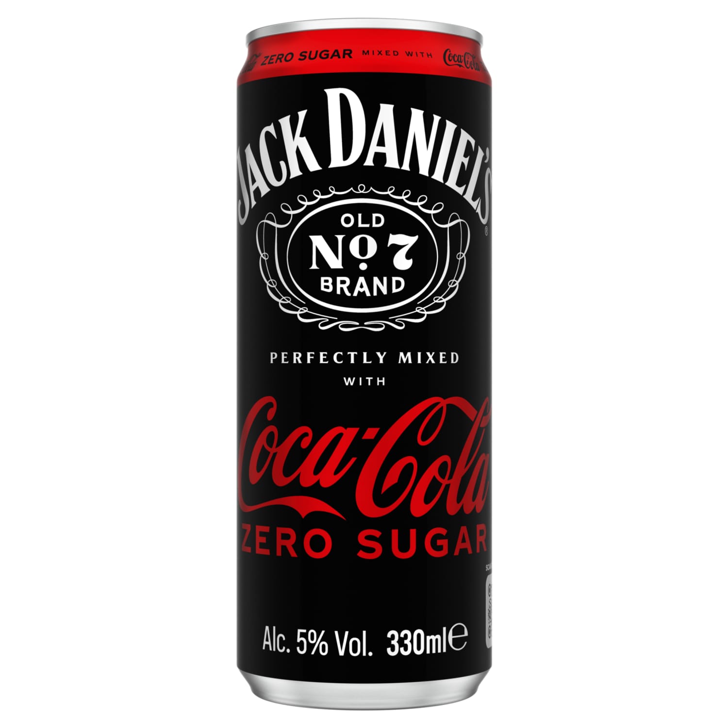 Alk. kok. JACK DANIEL'S & COLA Z. 5 %, 0,33 l