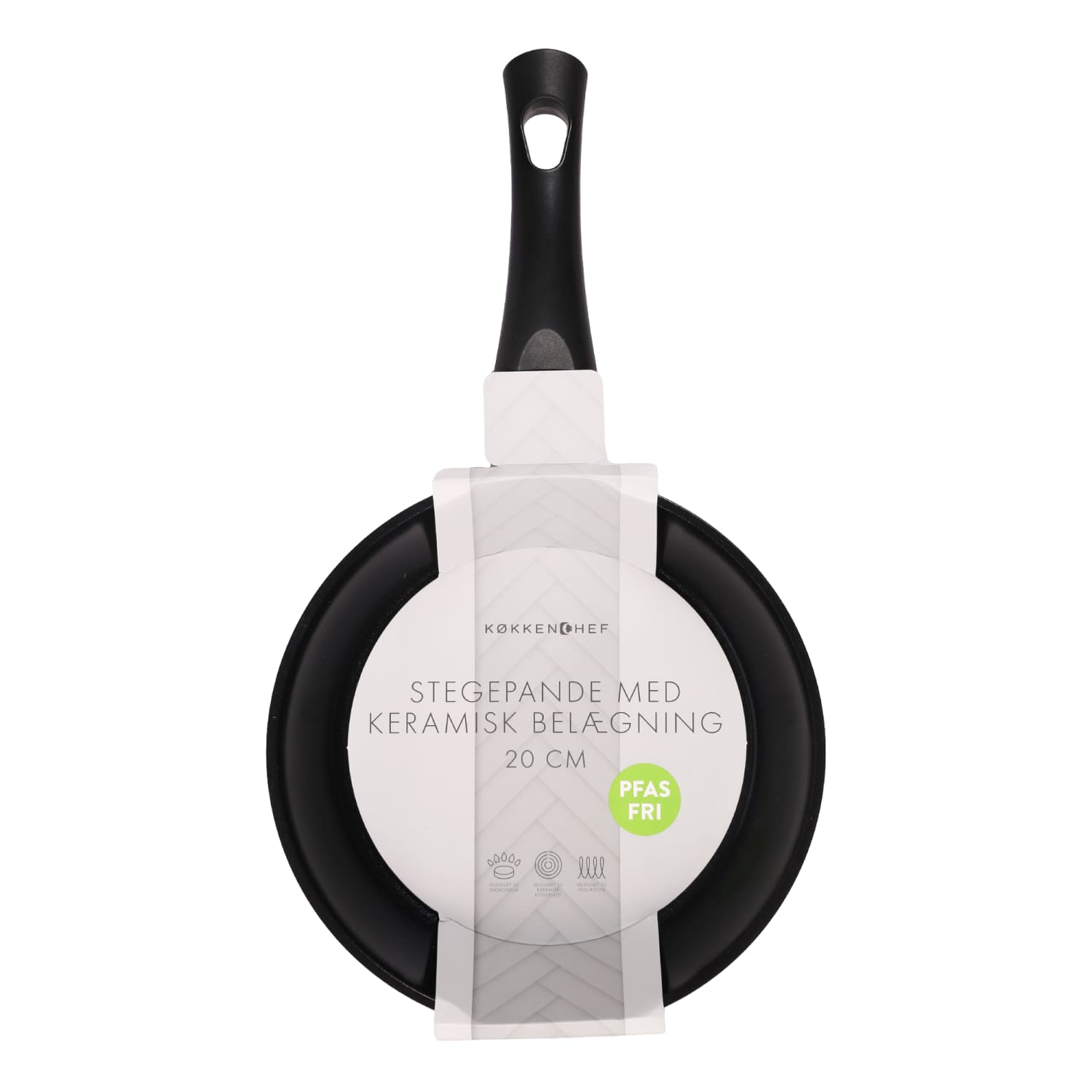 Keraminė keptuvė KOKKENCHEF, 20 cm