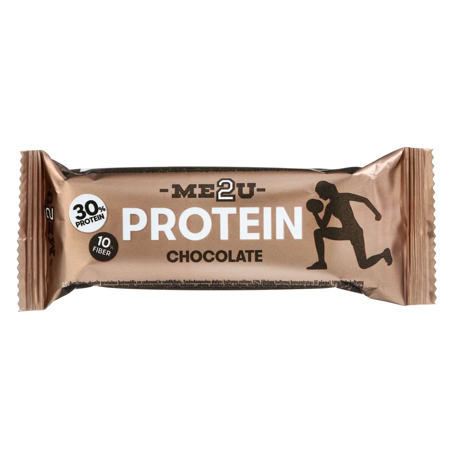 Chocolate flavored protein bar ME2U, 60 g