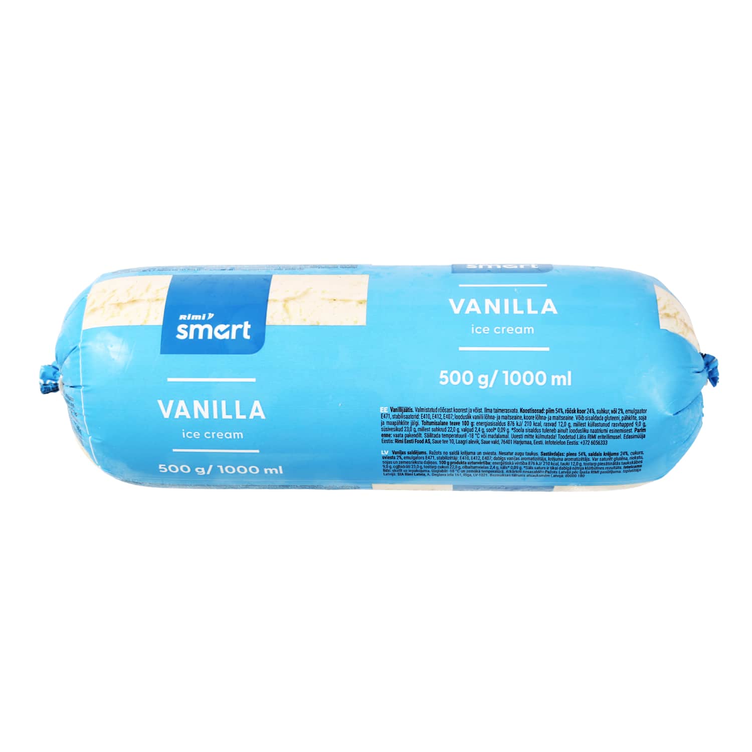 Vaniliniai ledai RIMI SMART 1l/500g