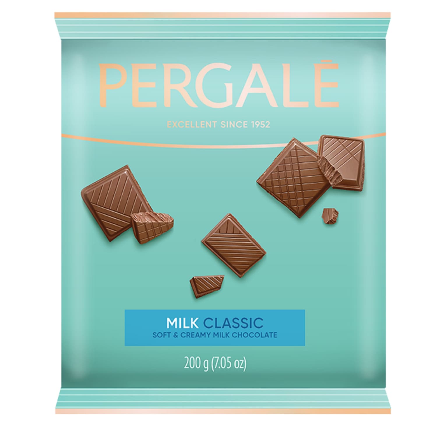 Молочный шоколад PERGALĖ, 200 г