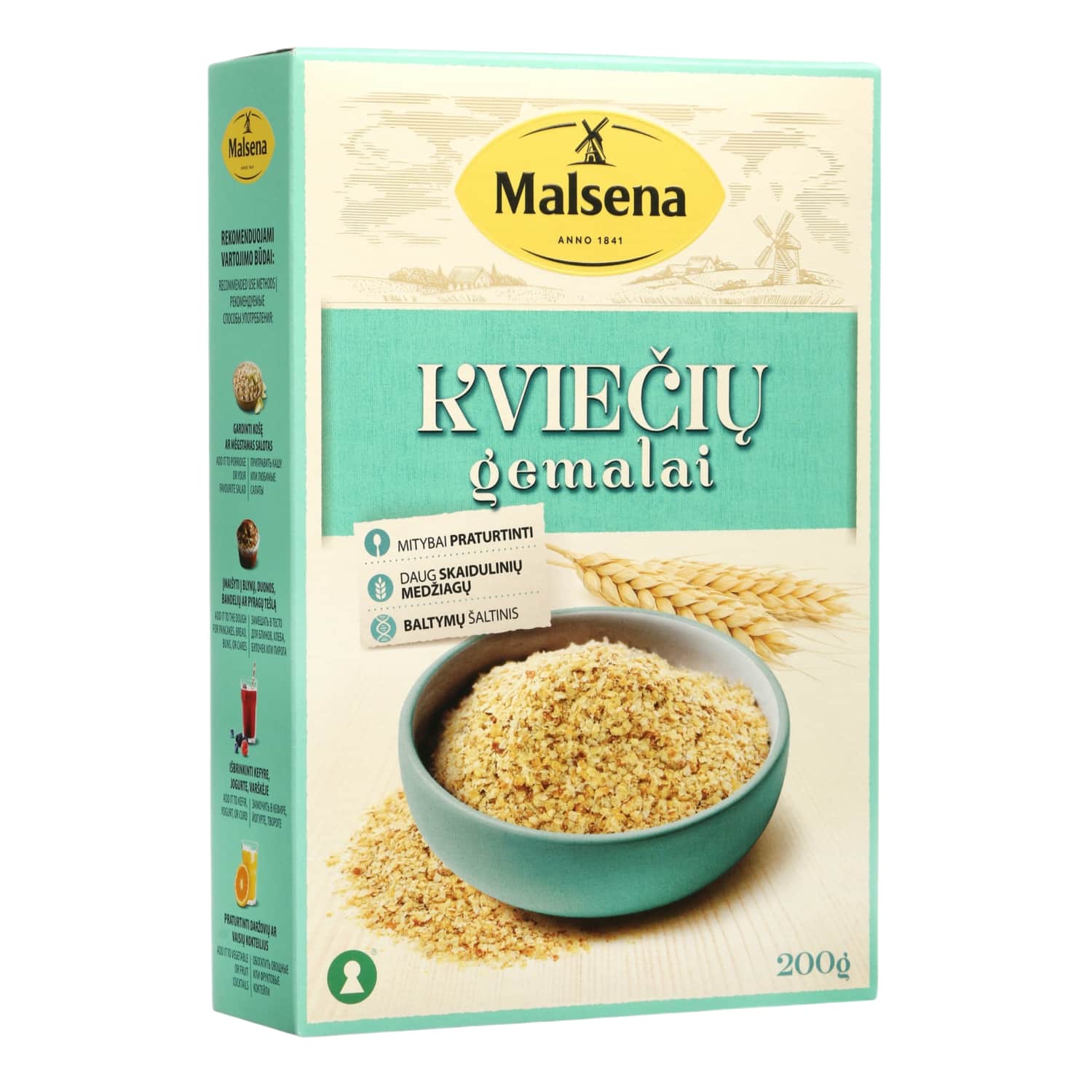 Пшеничные зародыши MALSENA, 200 г