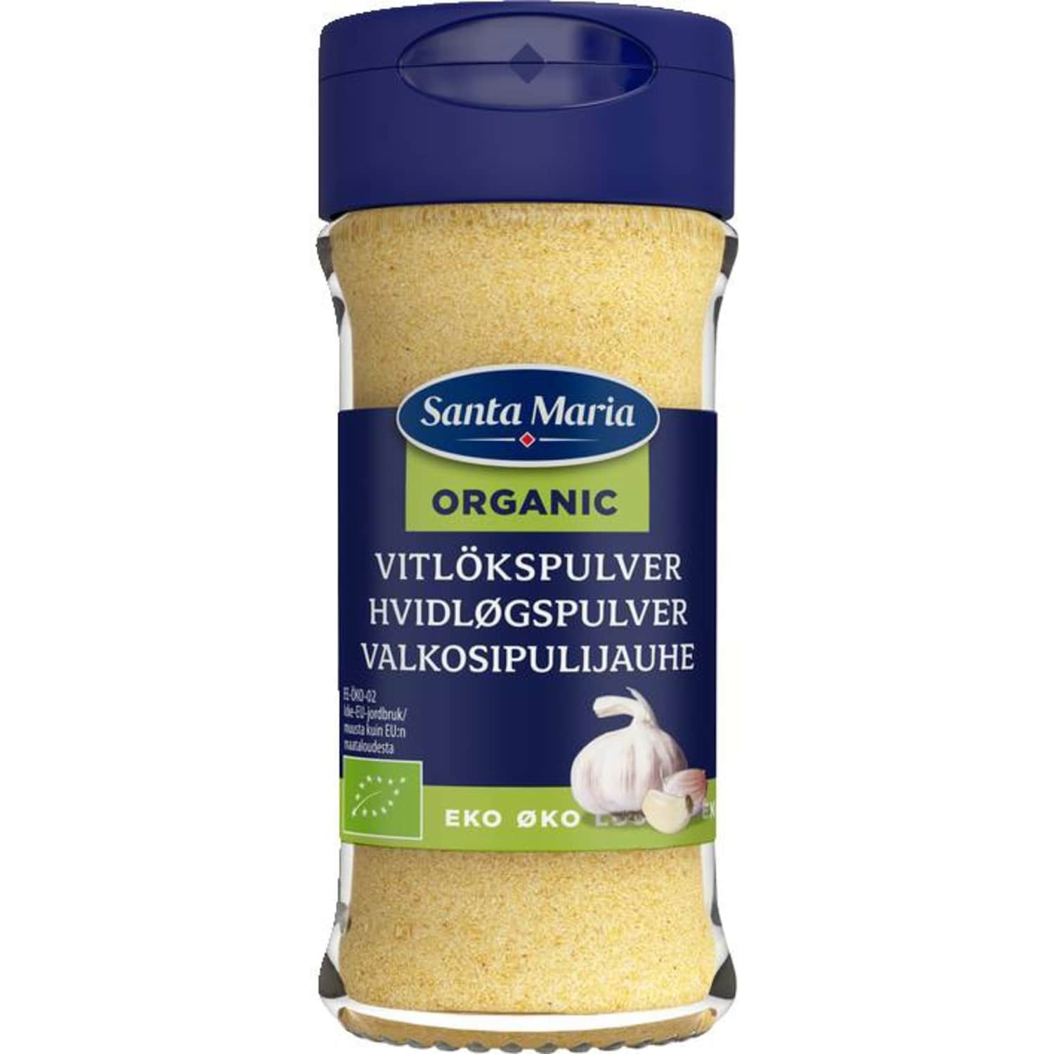 Organic garlic powder