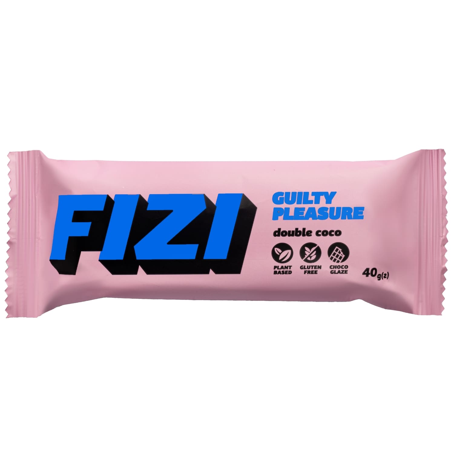 Batonėlis DOUBLE COCO FIZI su sald., 40 g