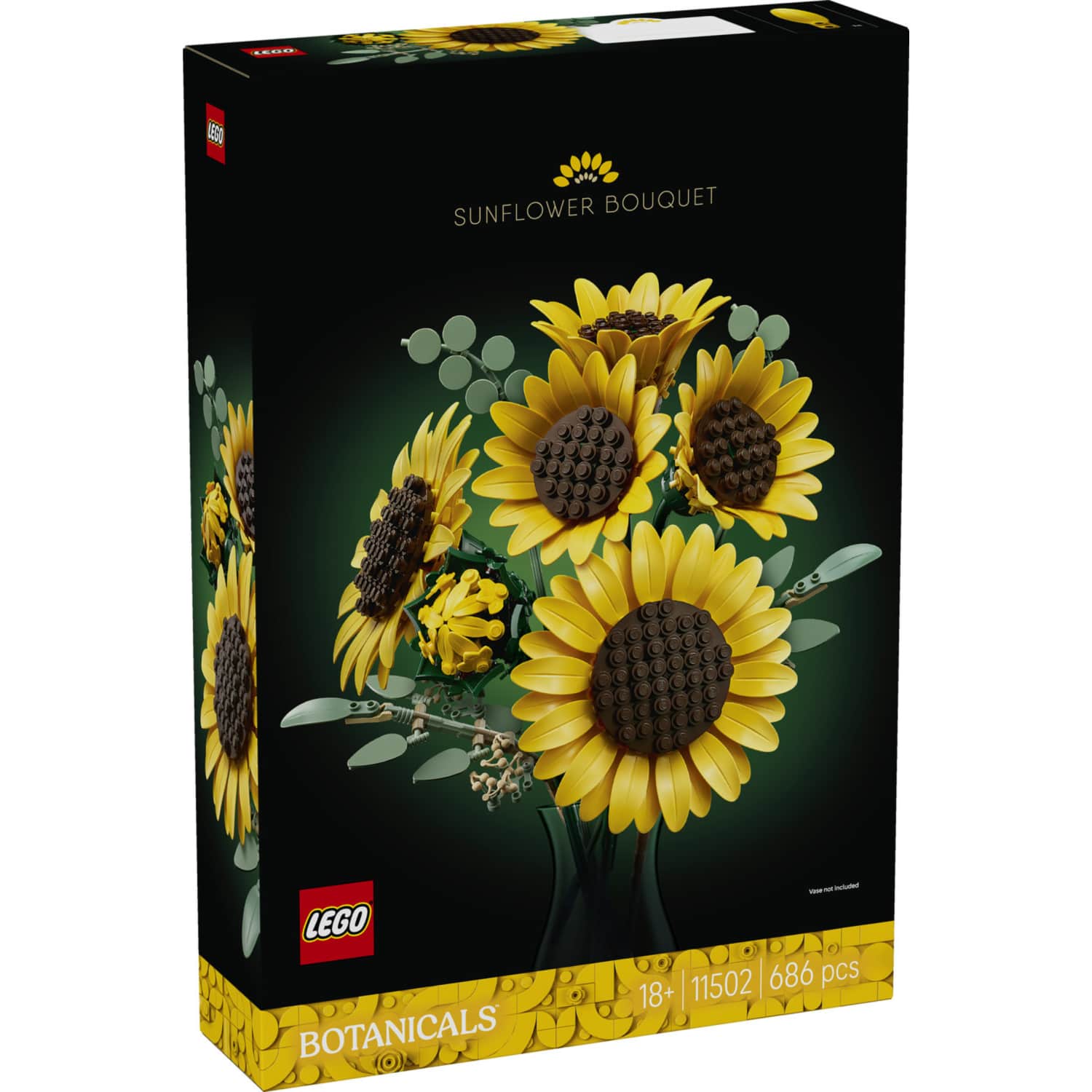 Konstruktorius LEGO Saulėgrąžų puokštė 11502