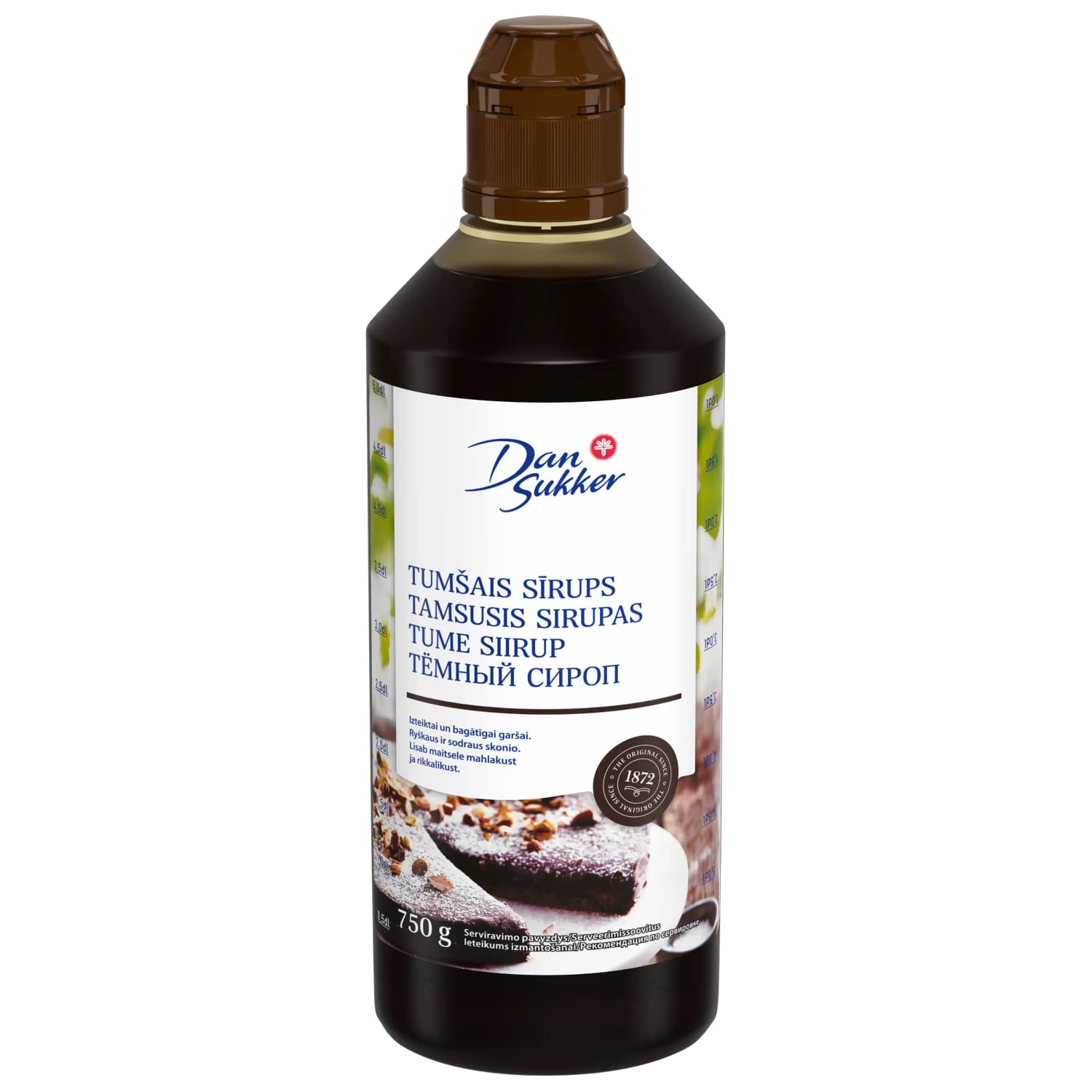 Темный сироп DANSUKKER, 750 г