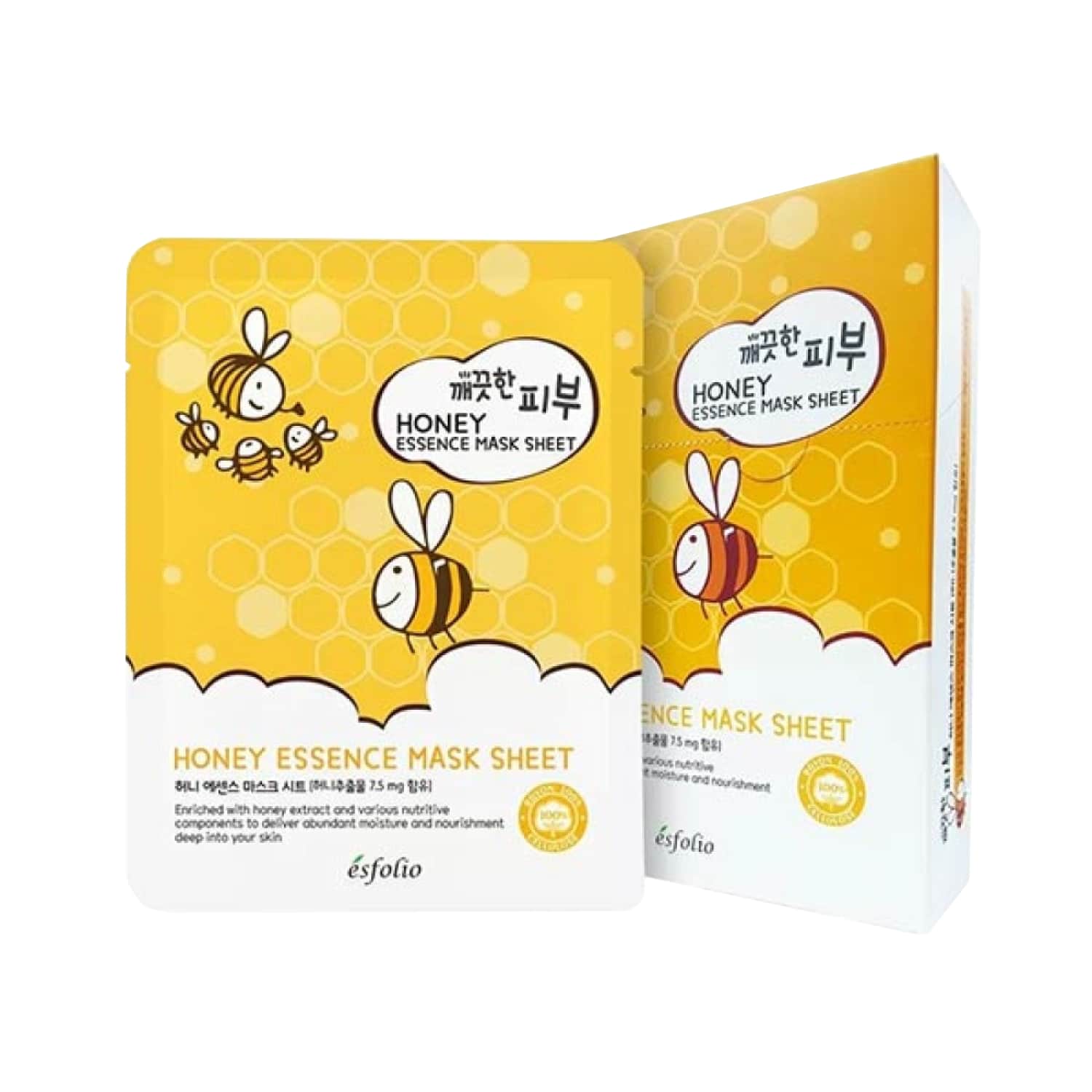 Листовая маска PURE SKIN HONEY ESSENCE, 25 мл