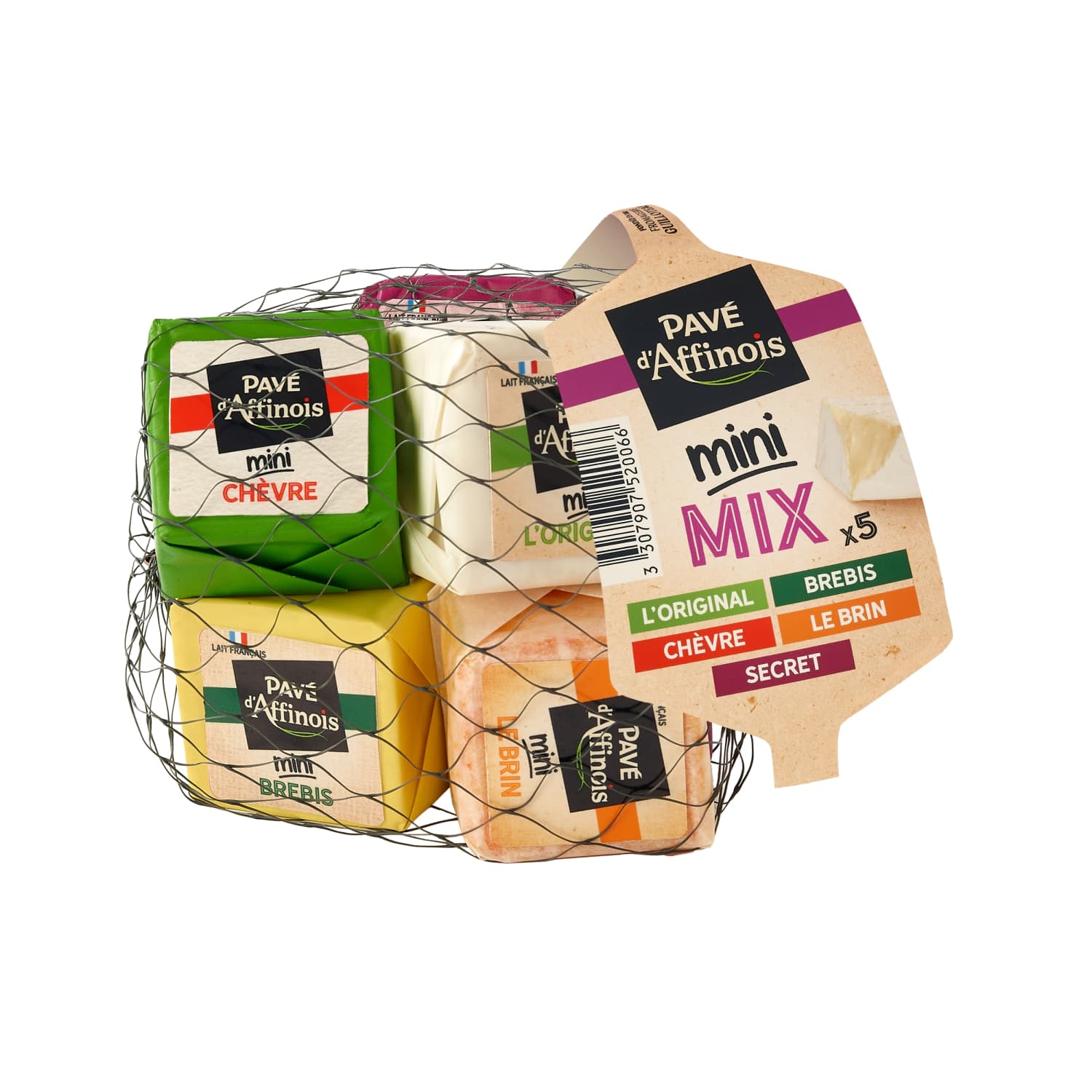 Five cheese set PAVE D'AFFINOIS, 130 g
