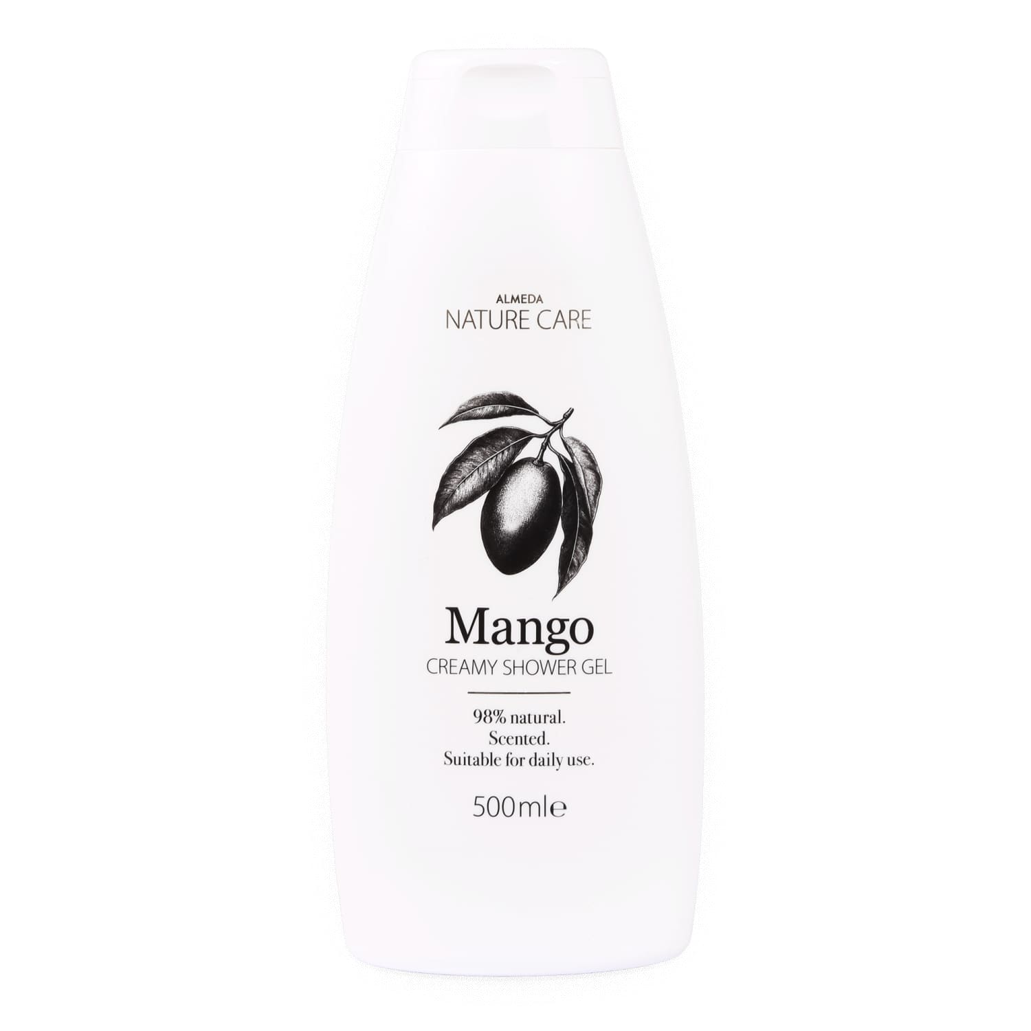 Dušo želė ALMEDA NATURE CARE MANGO, 500 ml