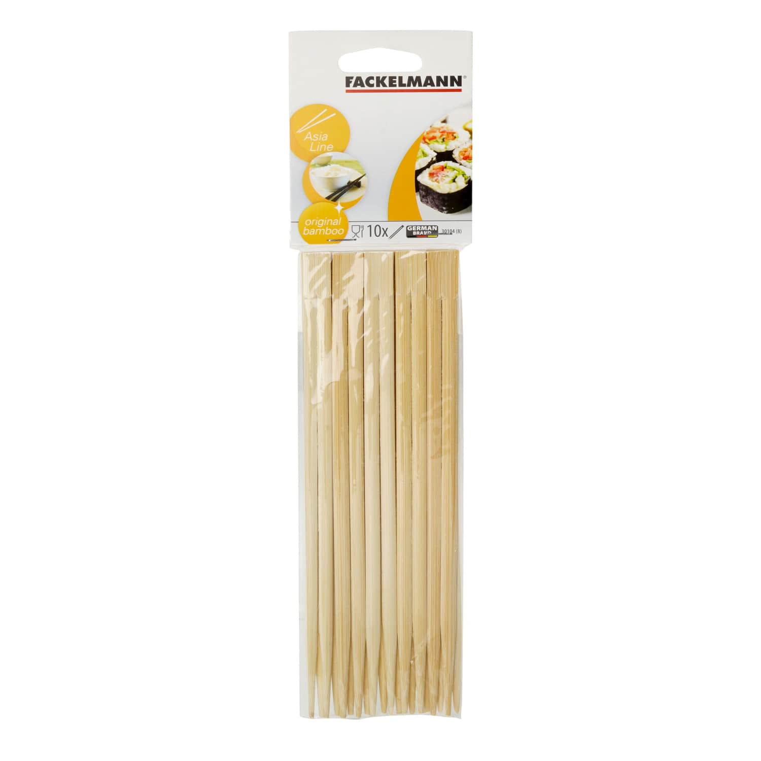 Lazdelės FACKELMANN 23cm 10vnt bambuko