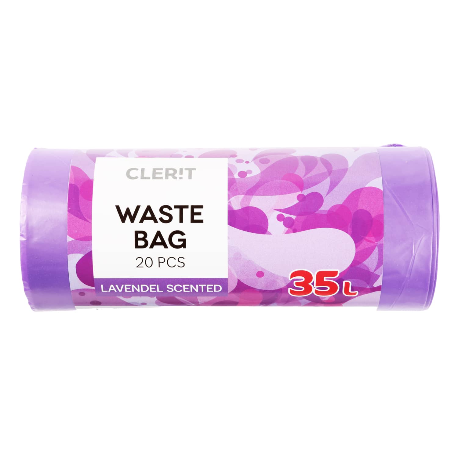 Trash Bags, Aromatic CLERIT, 35 l, 20 pcs