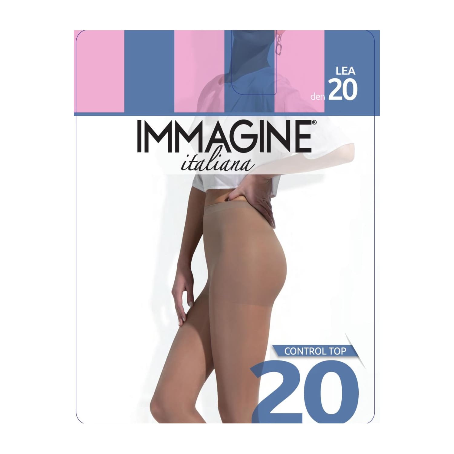Mot. pėdkelnės IMMAGINE LEA 20 NERO 5