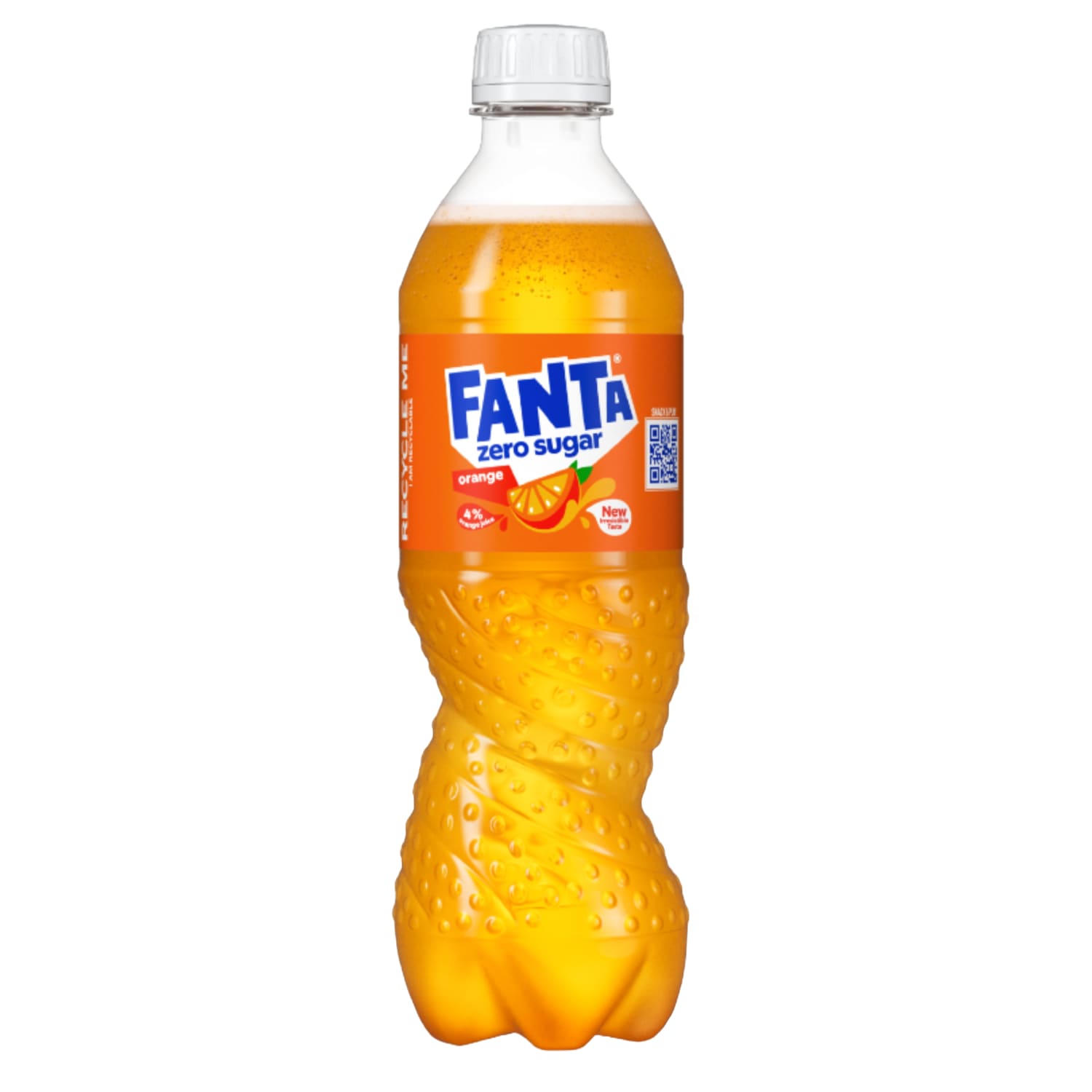 Soft drink FANTA ORANGE ZERO, 0,5 l