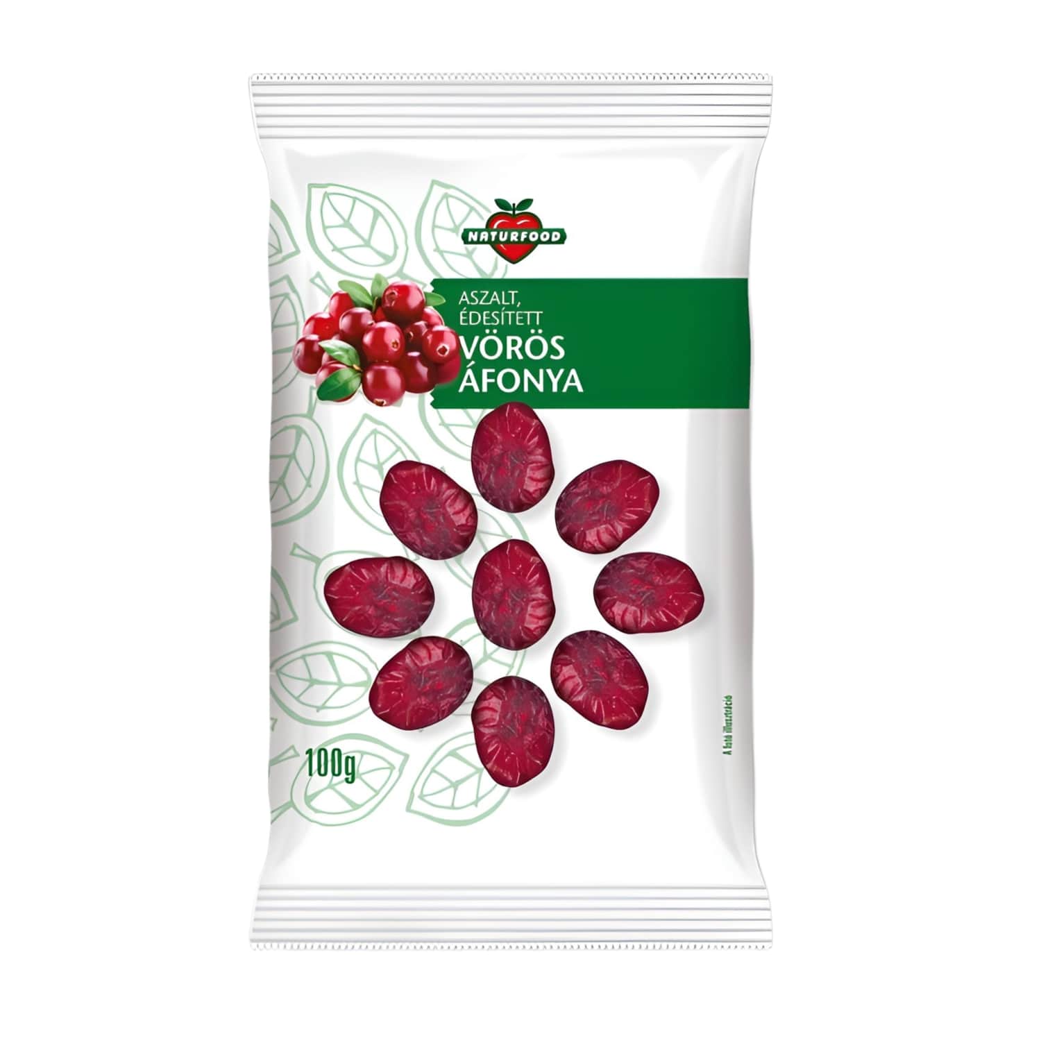 Сушеная клюква NATURFOOD, 100г