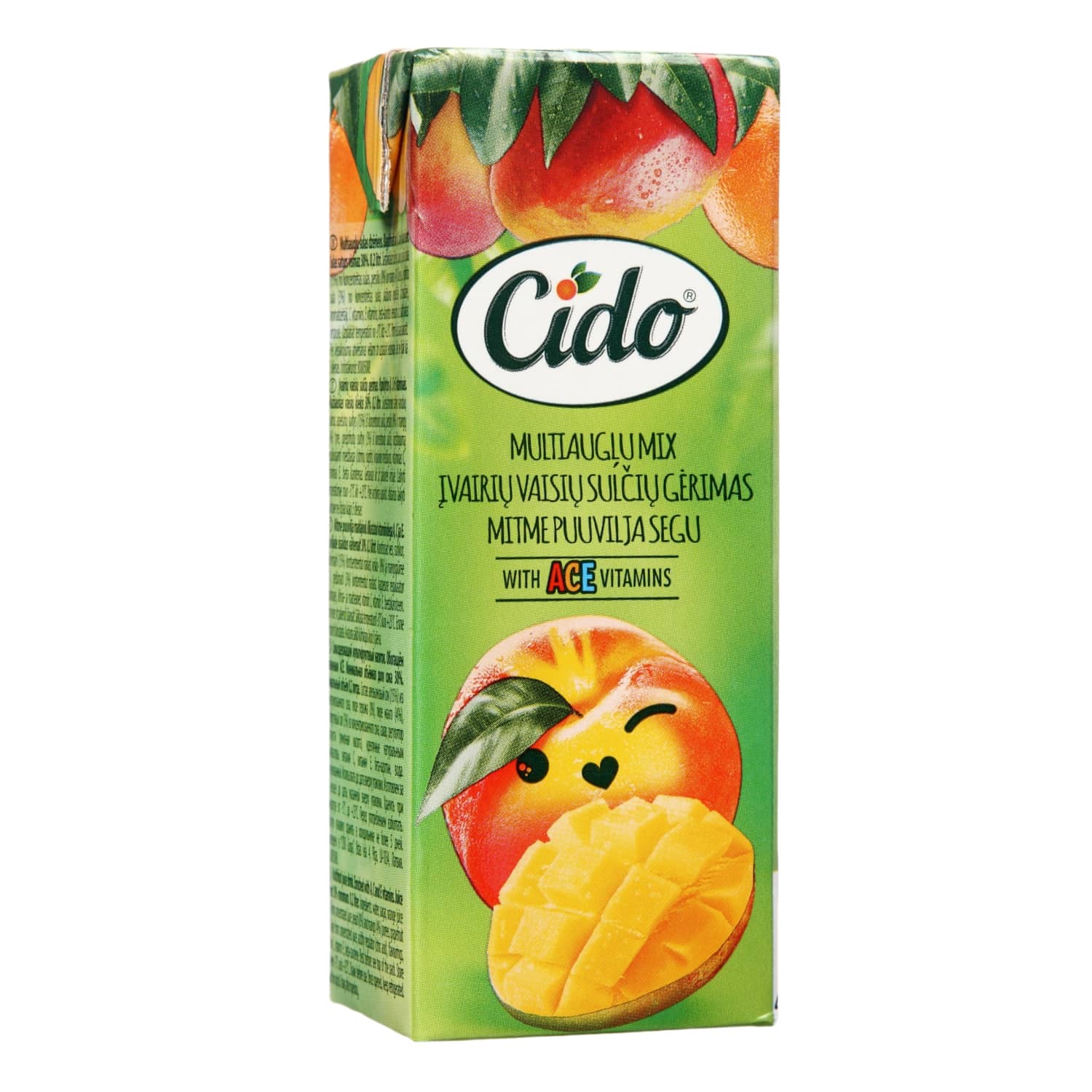 Various fruit drink CIDO, 30 %, 200 ml