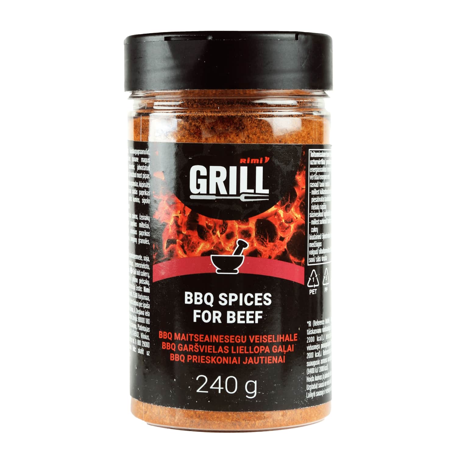 BBQ prieskoniai jautienai RIMI, 240 g