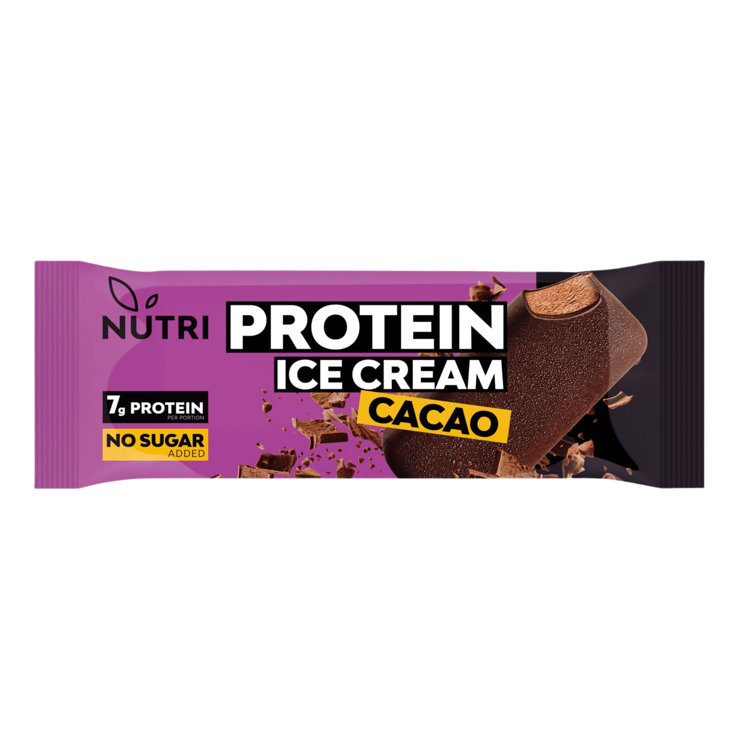 Шоколадное мороженое с подсластителем NUTRI PROTEIN, 67 г