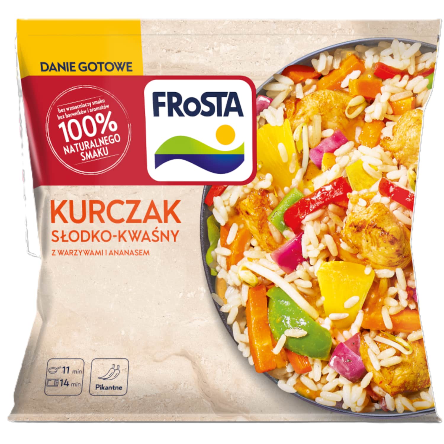 Saldž. višt. su darž., ananas. FROSTA, 450 g