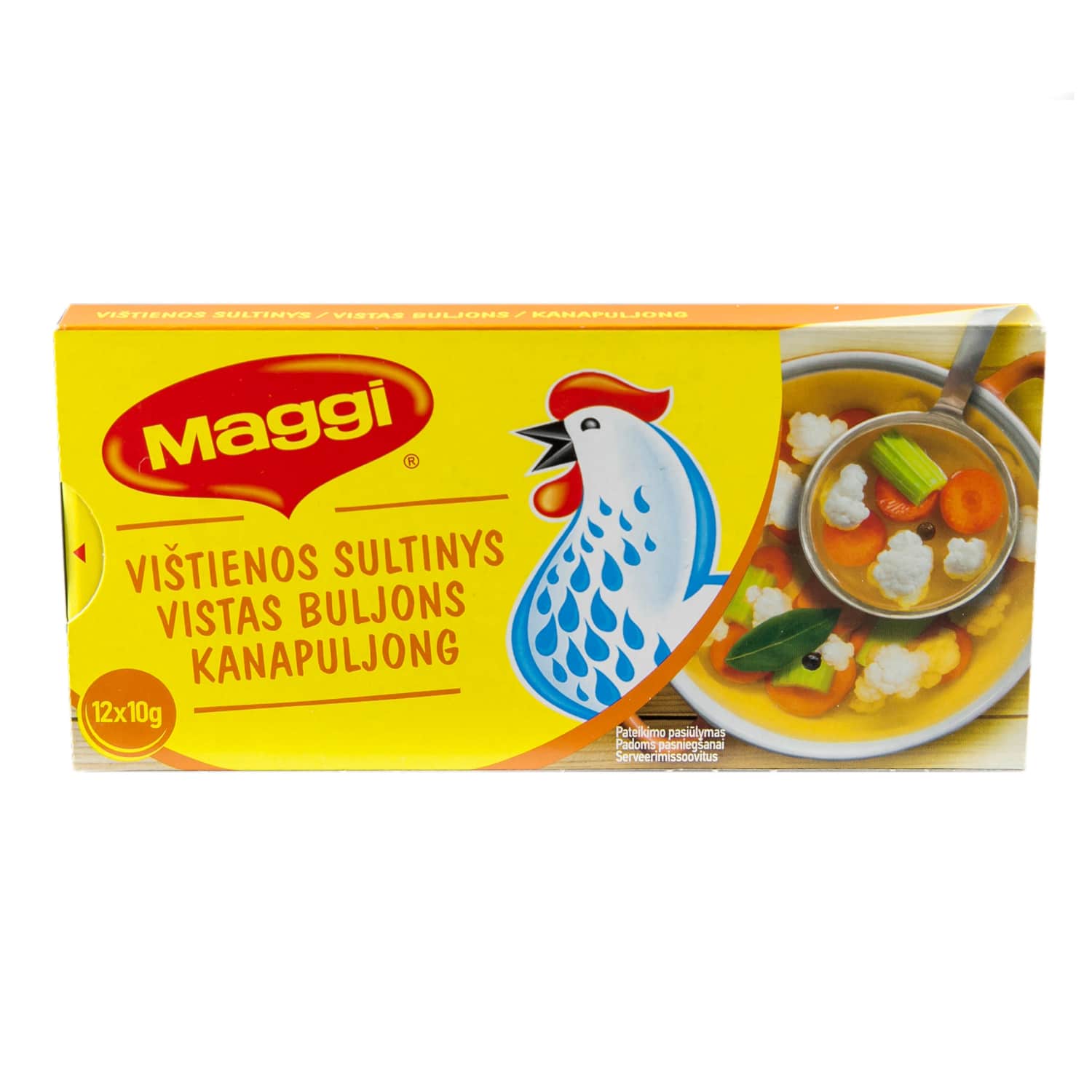 Chicken broth MAGGI, 12 x 10 g, 120 g