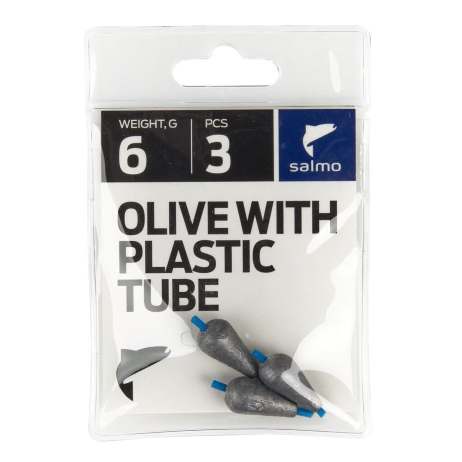 Svarelis SALMO OLIVE, 6 g, 3 vnt