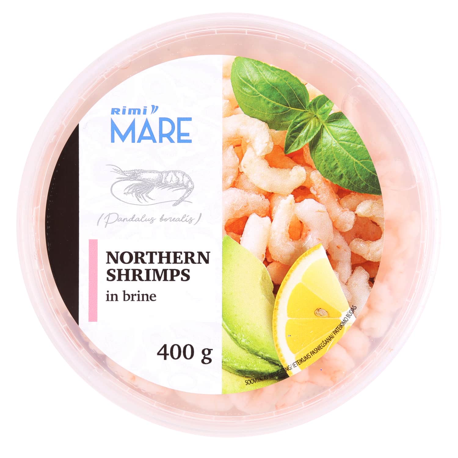 Dryž. krevetės sūr. RIMI MARE MSC 400g/170g