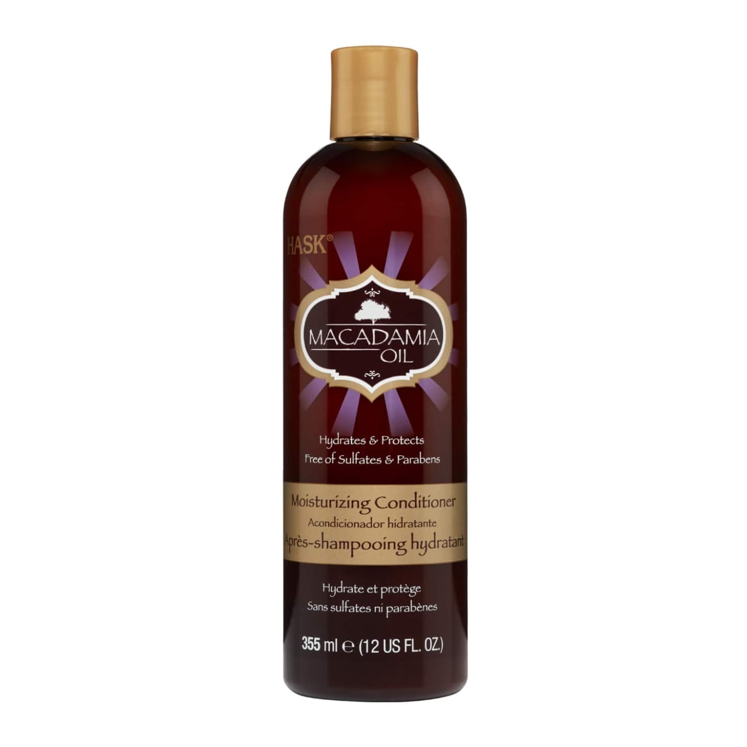 Бальзам с маслом макадамии HASK, 355мл