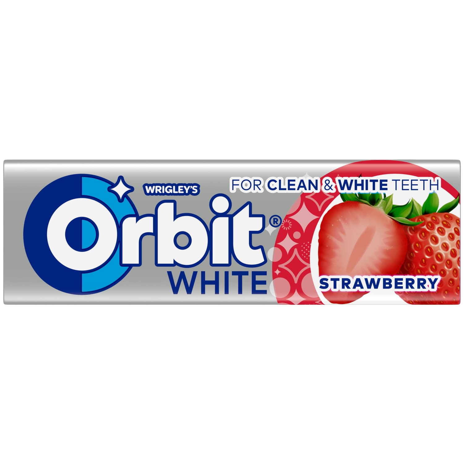 Kramtomoji guma ORBIT WHITE STRAWBERRY, 14g