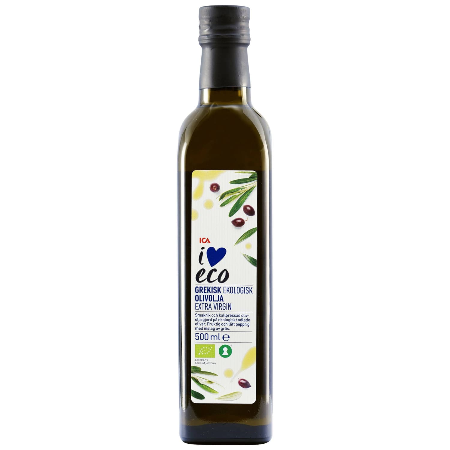 Eco Olive Oil I LOVE ECO GRAIKIJA, 500 ml