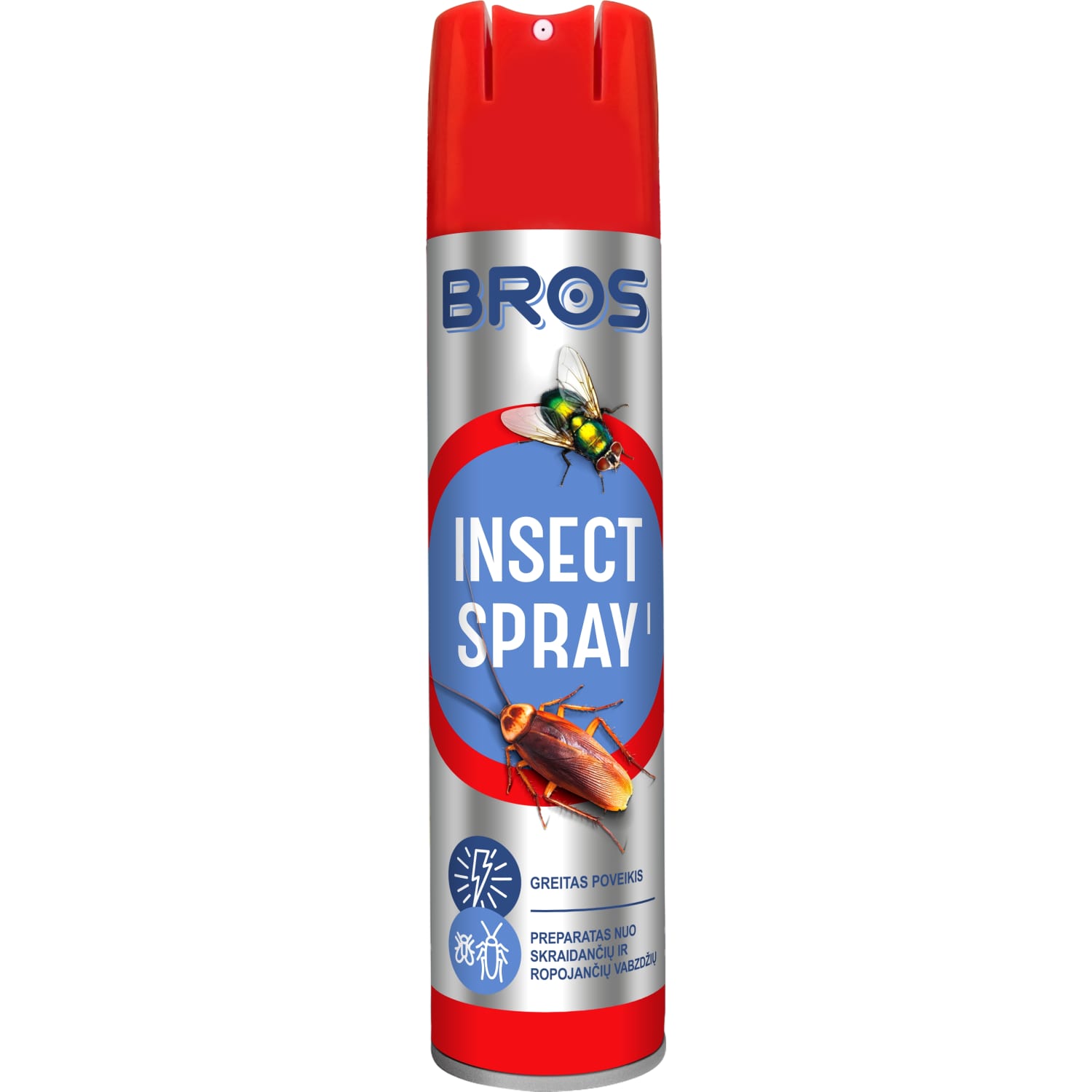 Аэрозоль от насекомых BROS INSECT SPRAY, 400 мл