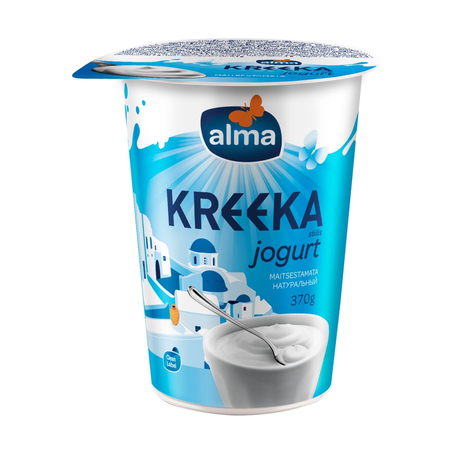 Греческий йогурт ALMA, 4% жира, 370г