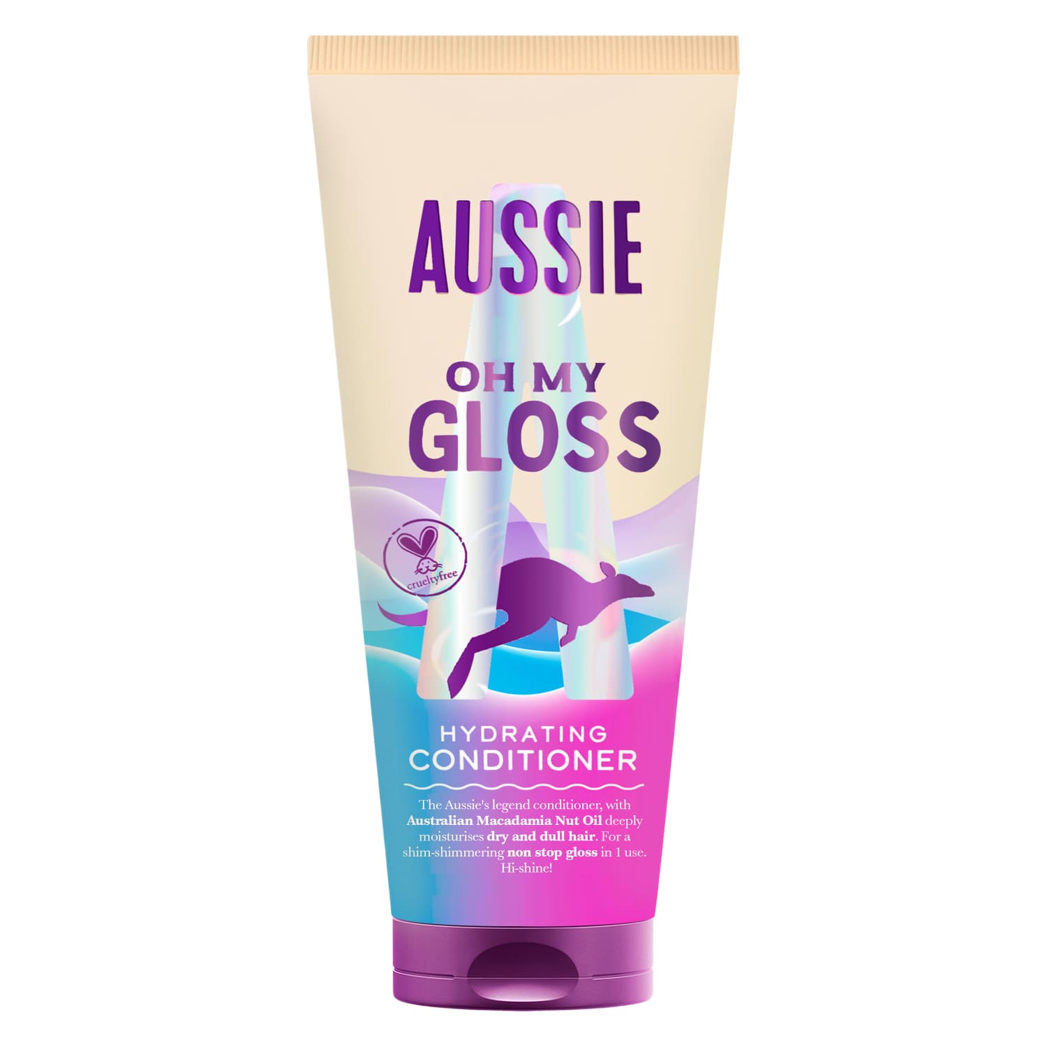 Plaukų kondicion. AUSSIE OH MY GLOSS, 200 ml