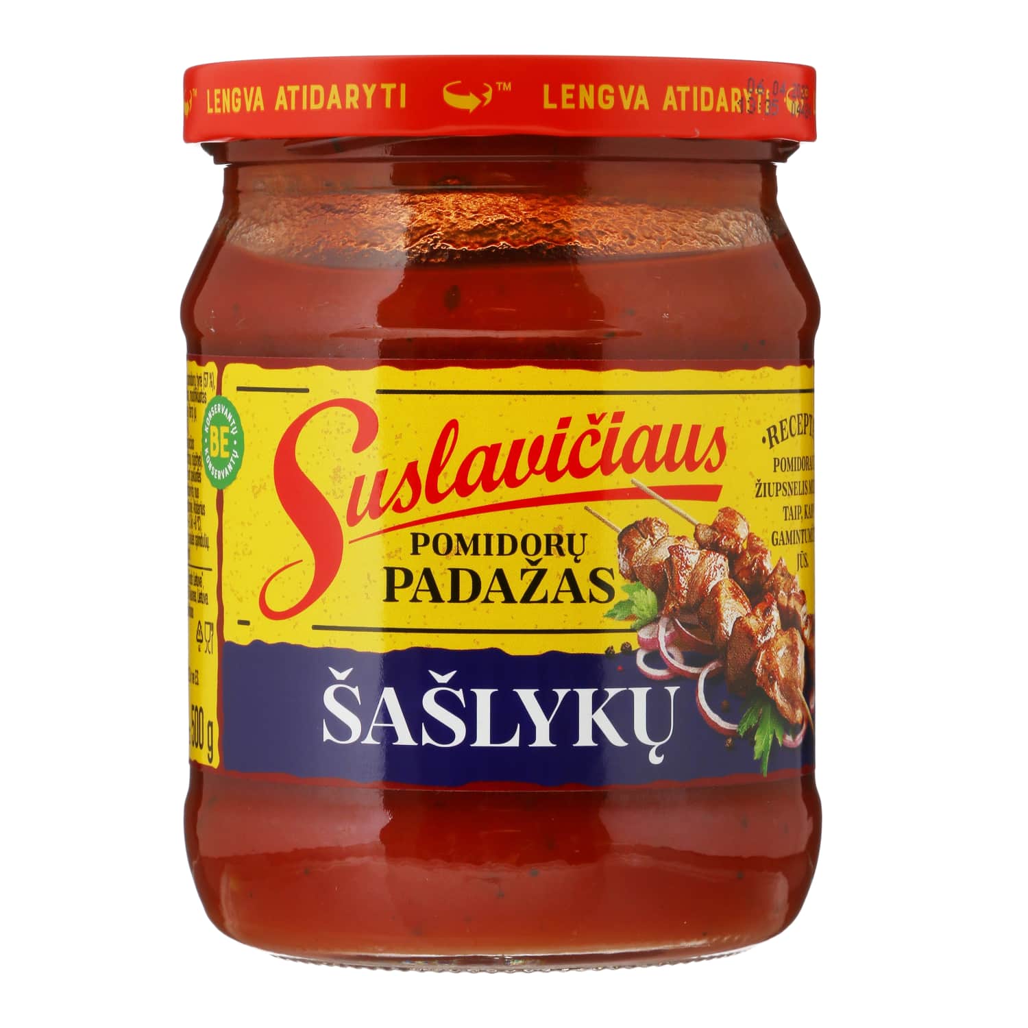 Томатный соус SUSLAVIČIAUS для шашлыка, 500 г