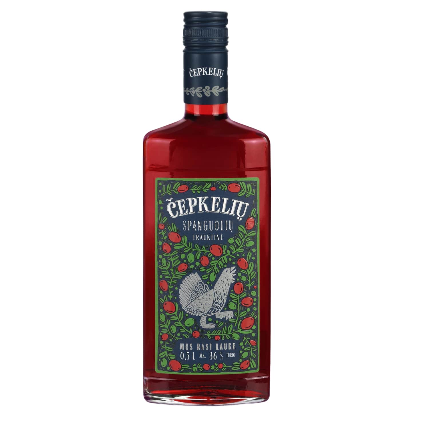 Trauk.su spang.sult.ČEPKELIŲ, 36 %, 0,5 l