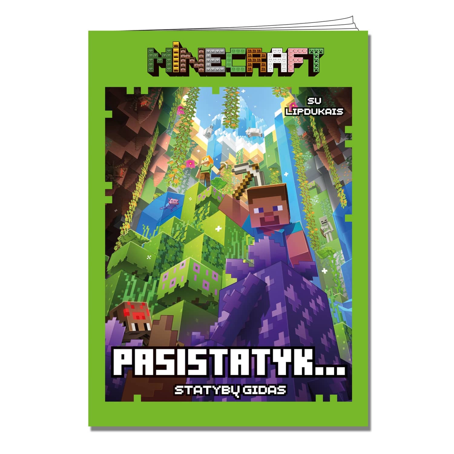 Spalv. kn. MINECRAFT. PASIST. GID. LIPD.