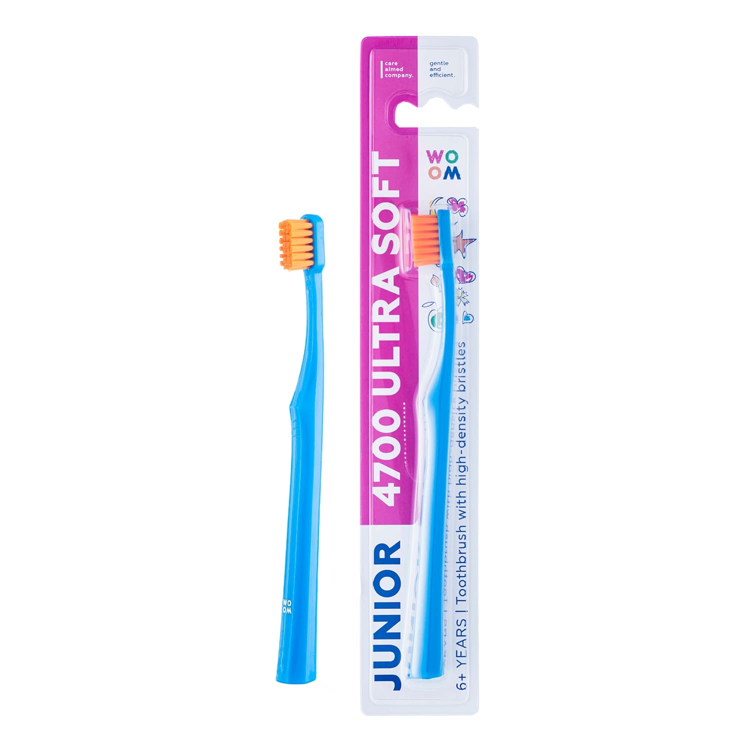 Dantų šepetėlis WOOM Junior 4700 U. Soft