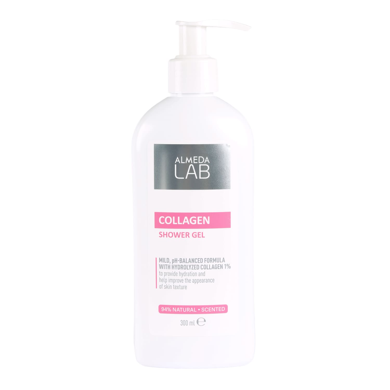 Shower gel ALMEDA LAB with collagen., 300 ml