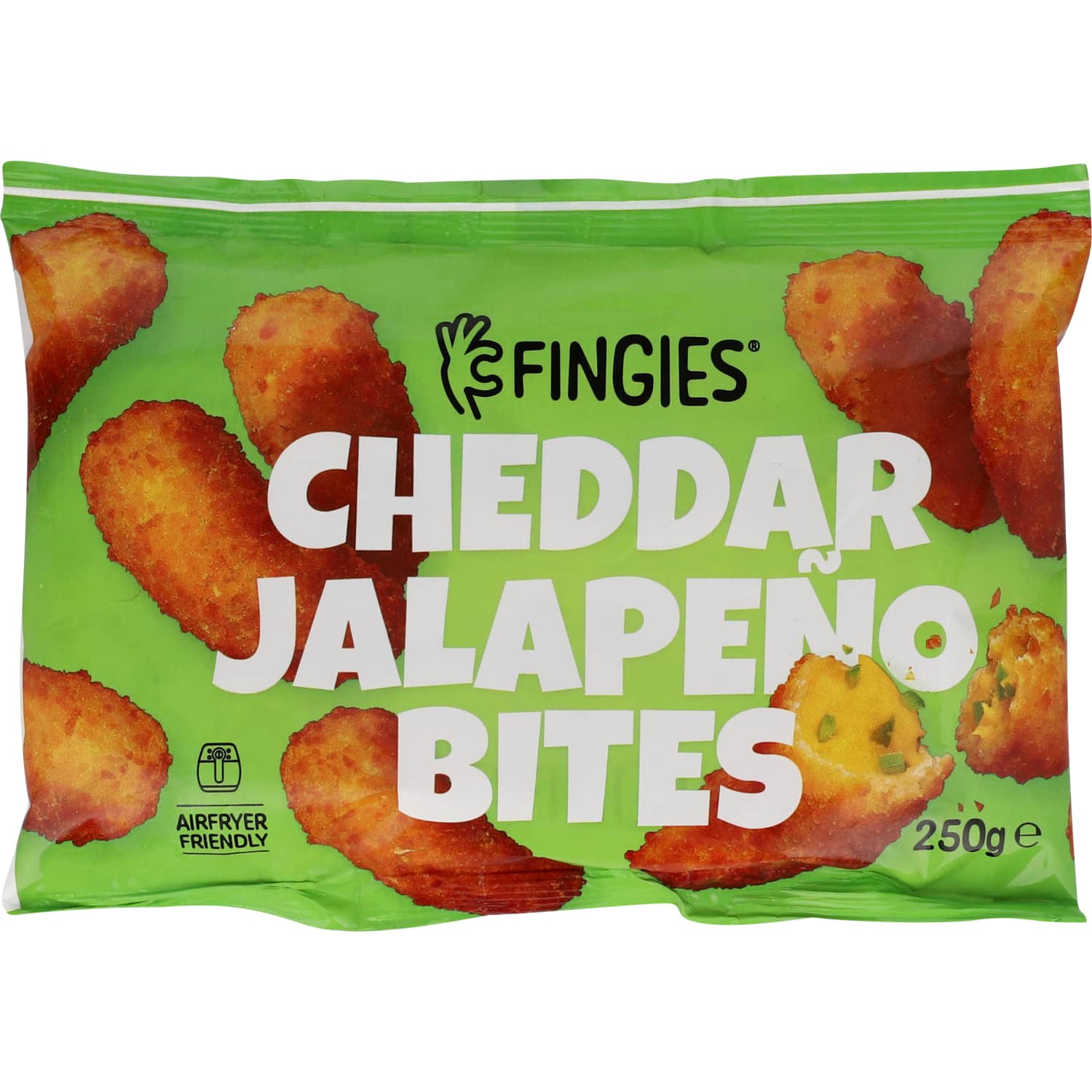Cheddar cheese snack FINGIES JALAPENO, 250 g