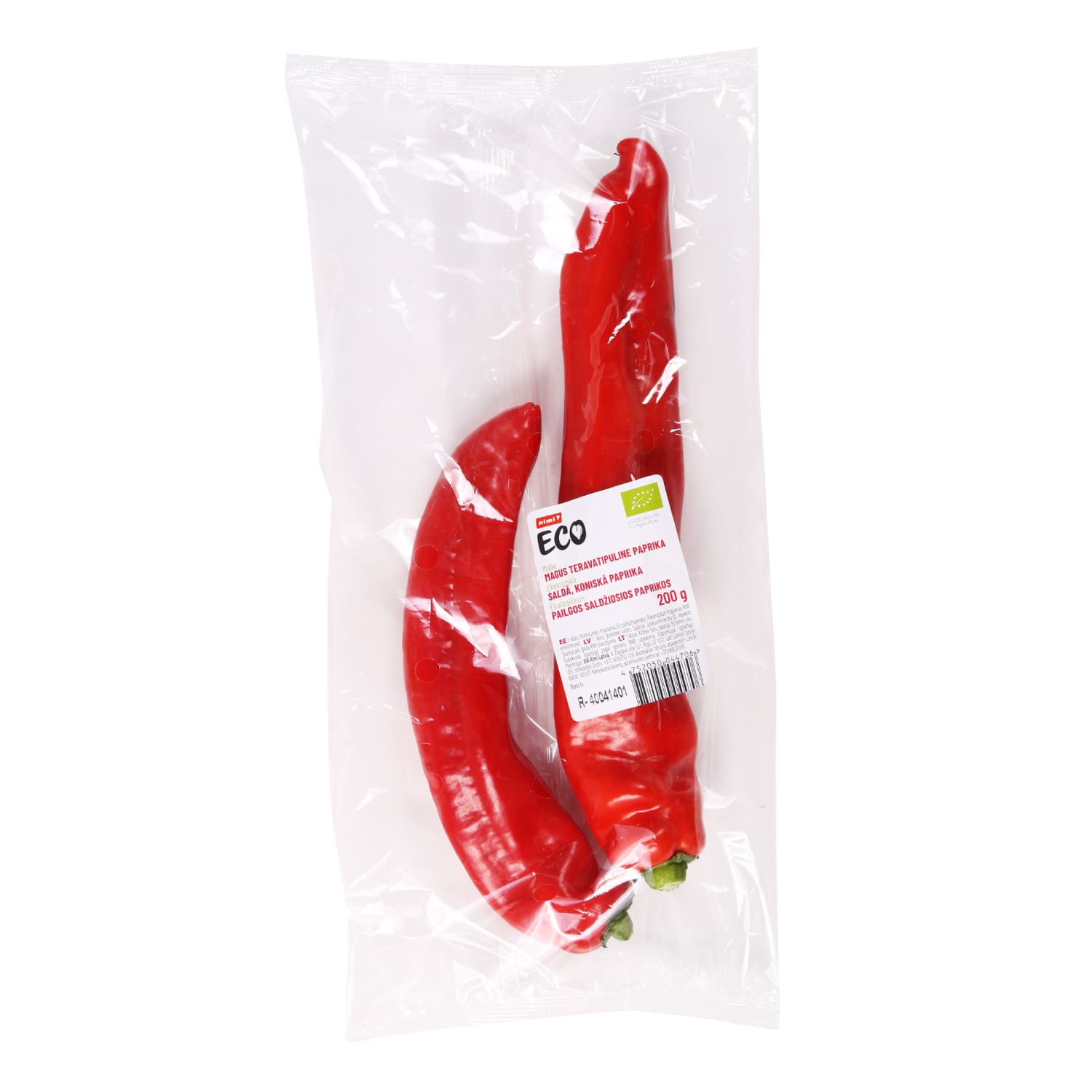 Pailgos saldž.paprikos RIMI ECO,1kl.,200g