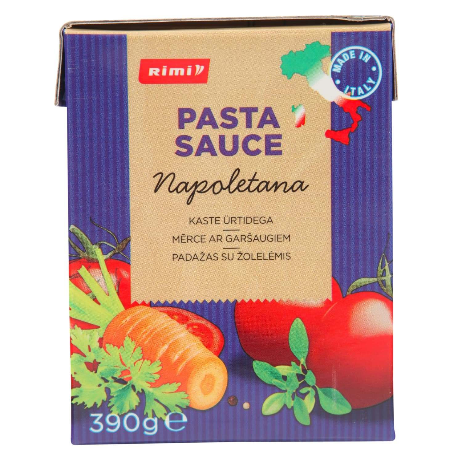 Napoletana Pasta Sauce RIMI, 390 g