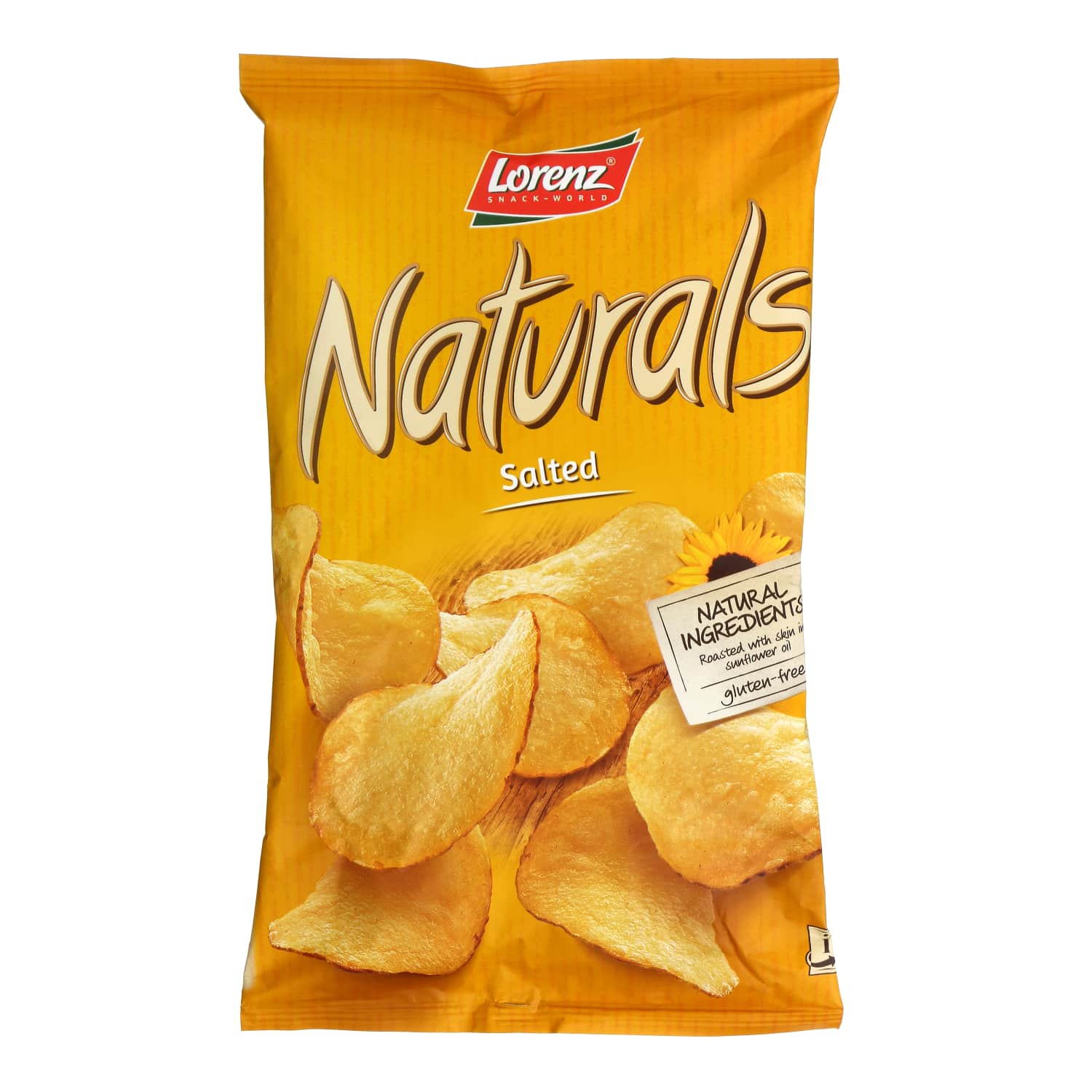 Картофельные чипсы с солью NATURALS, 100g