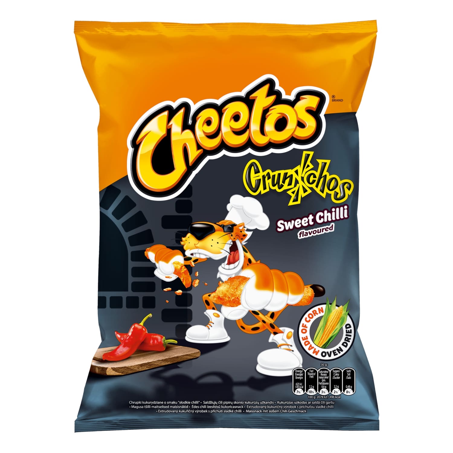 Сладко-острый перцовый вкус закуска CHEETOS, 165г